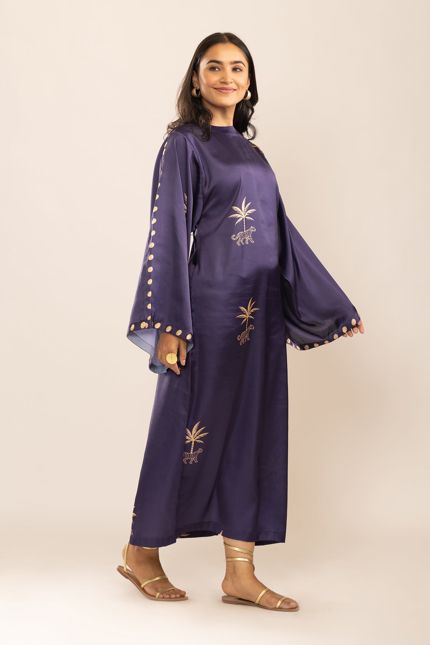 SAFARI SUNSET LONG DRESS