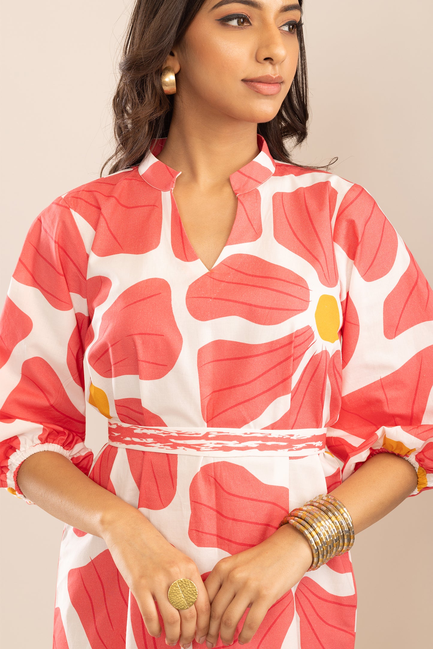 POPPINS A- LINE DRESS