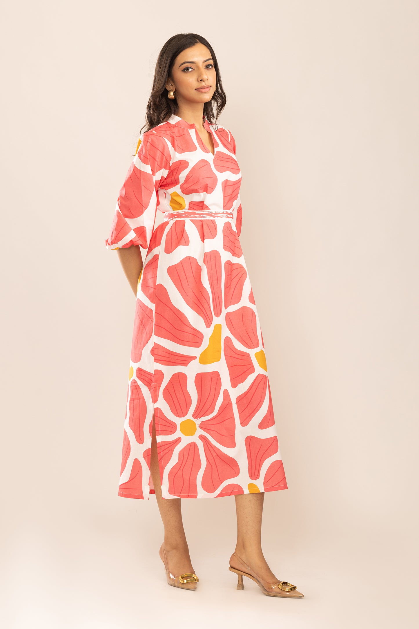POPPINS A- LINE DRESS
