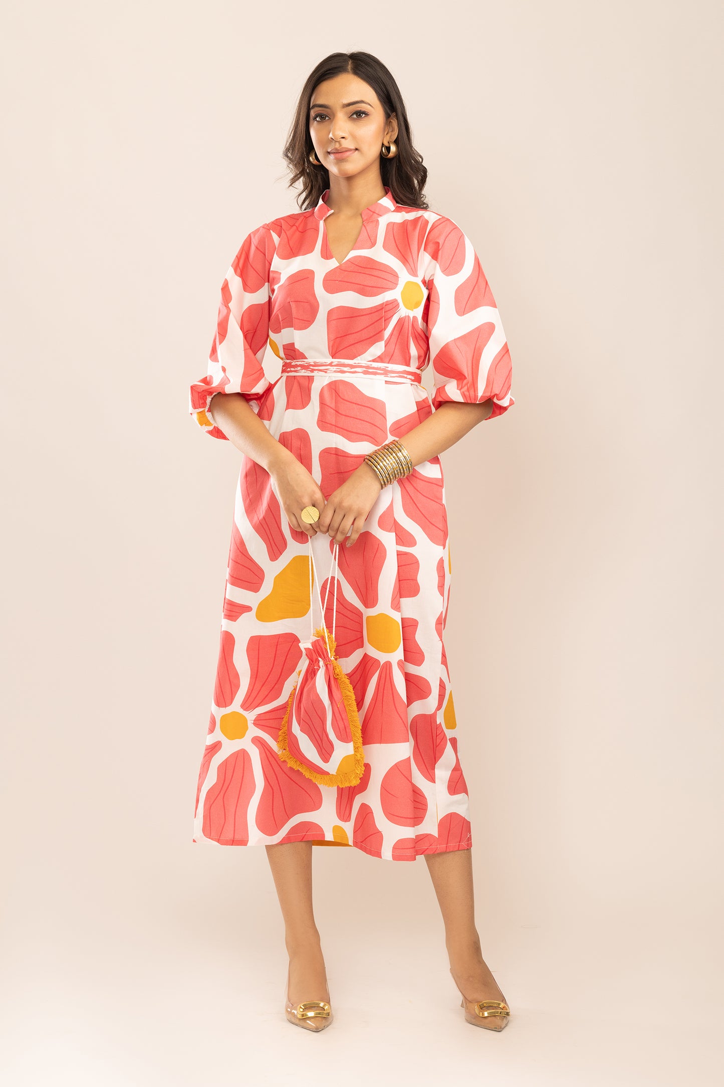 POPPINS A- LINE DRESS