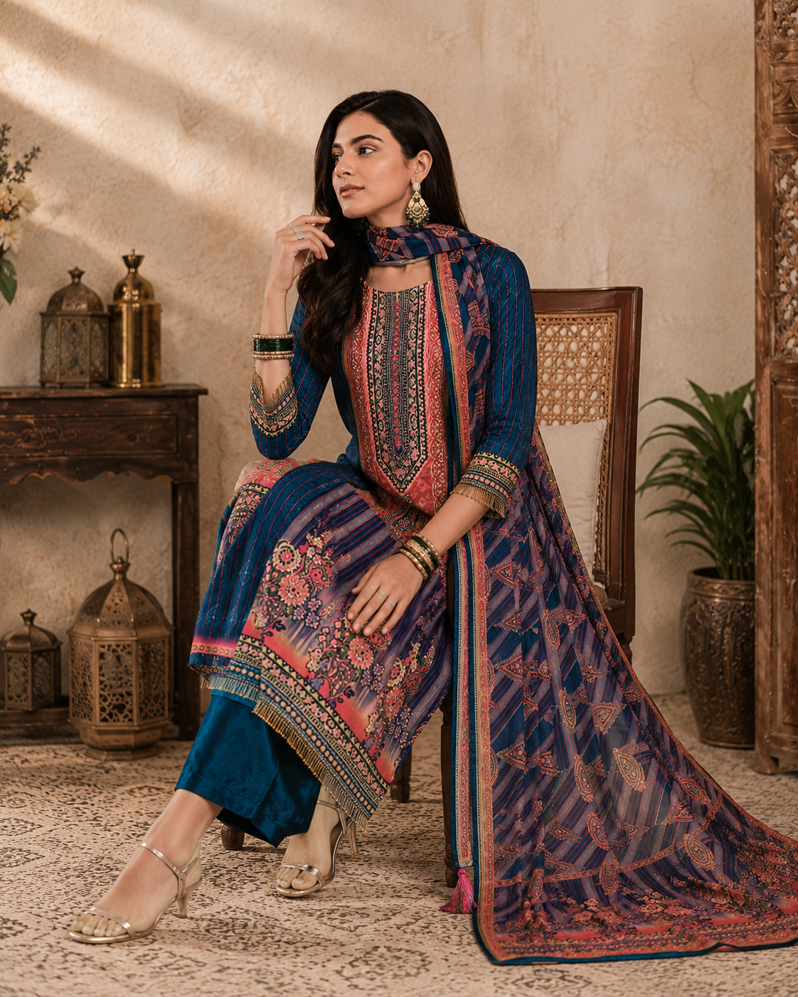 Meher Kurta with Pant and Dupatta