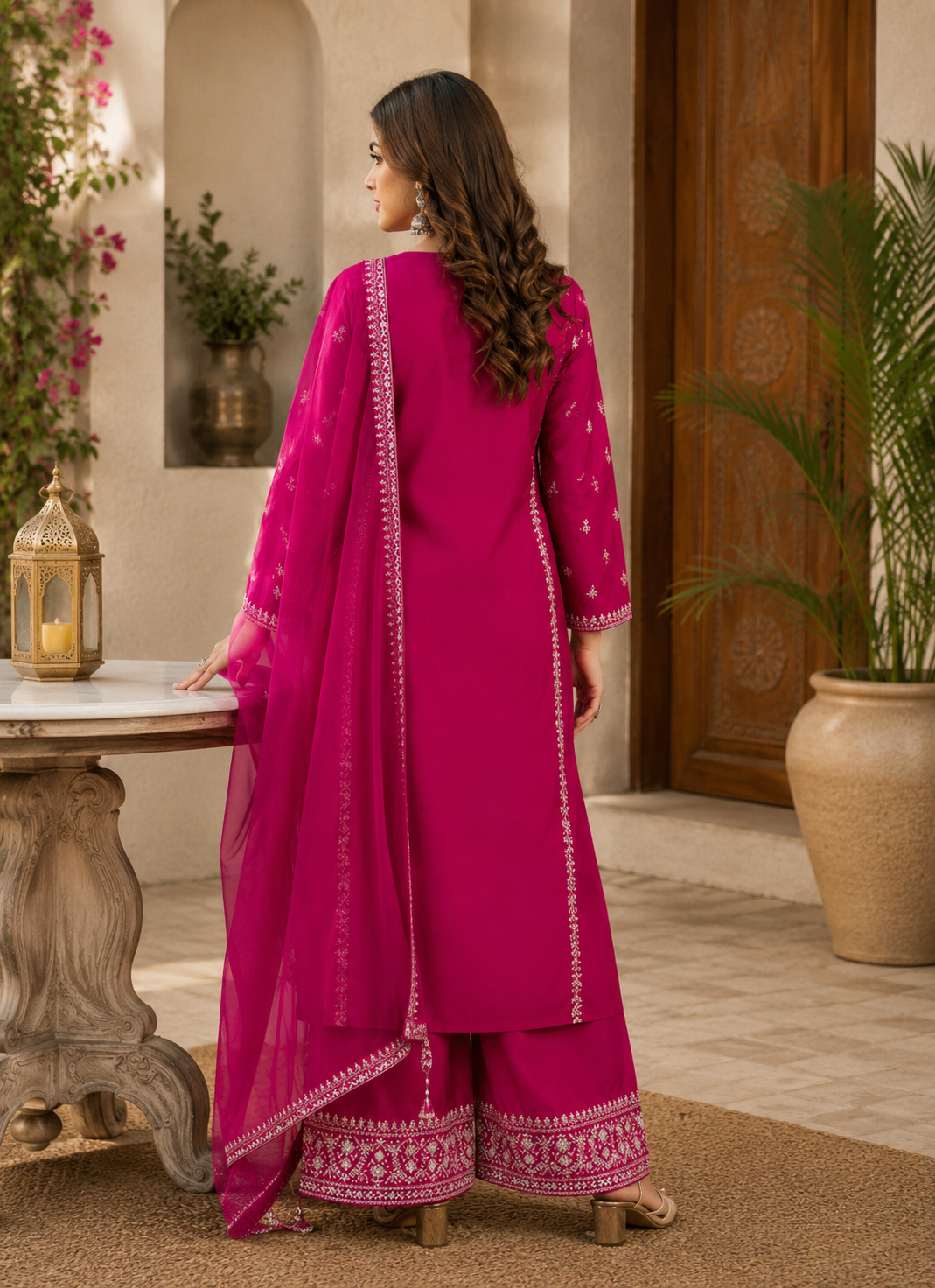 Gulal Kurta with Pant and Dupatta