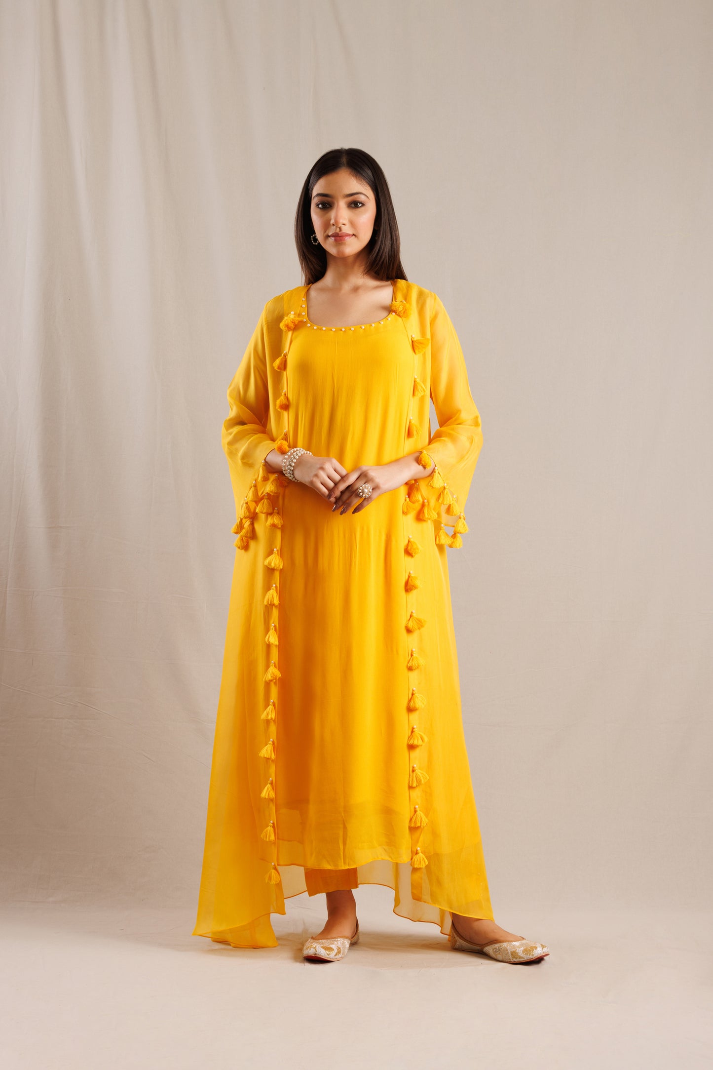Jacket with Kurta & Pants