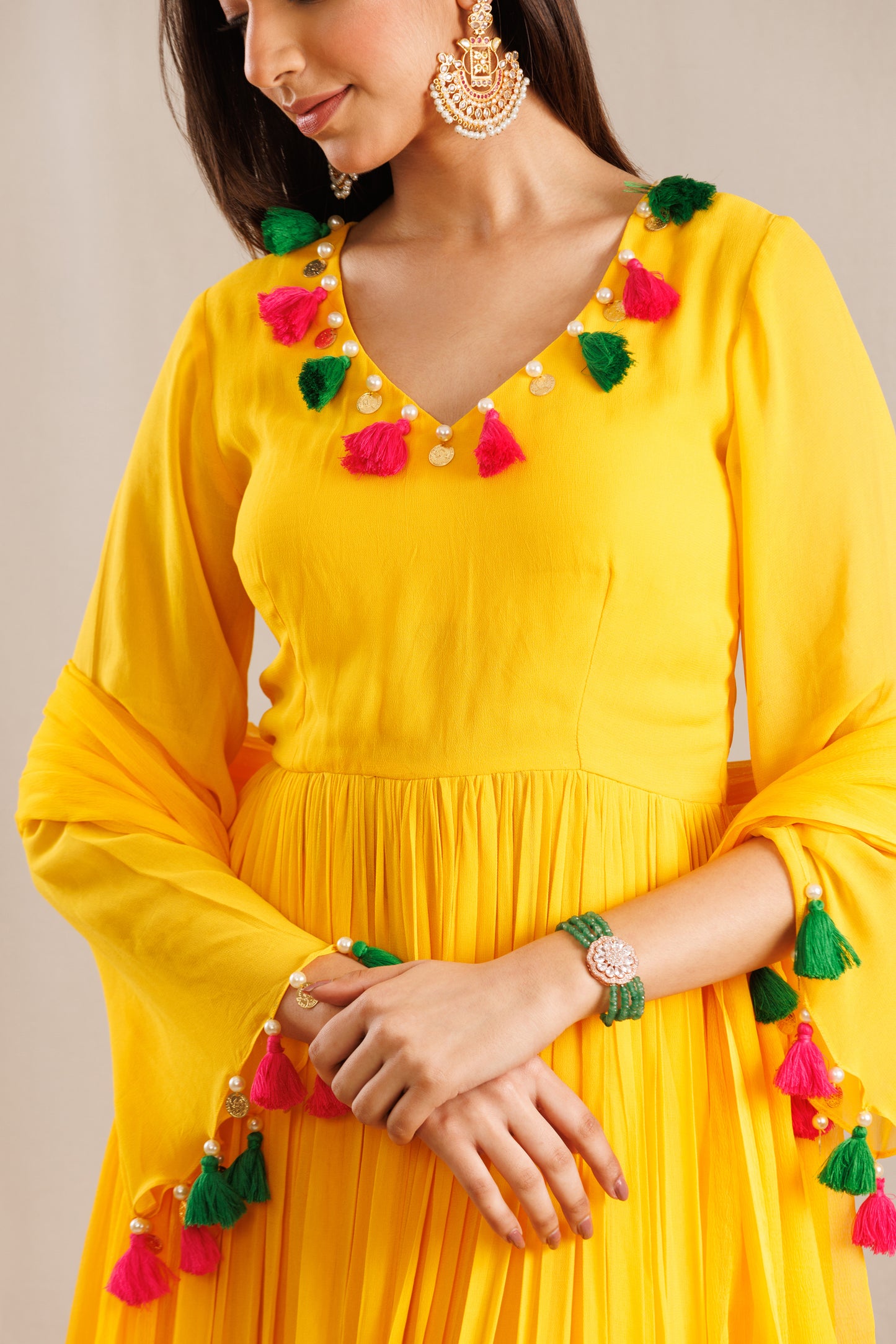 Anarkali with Palazzo
