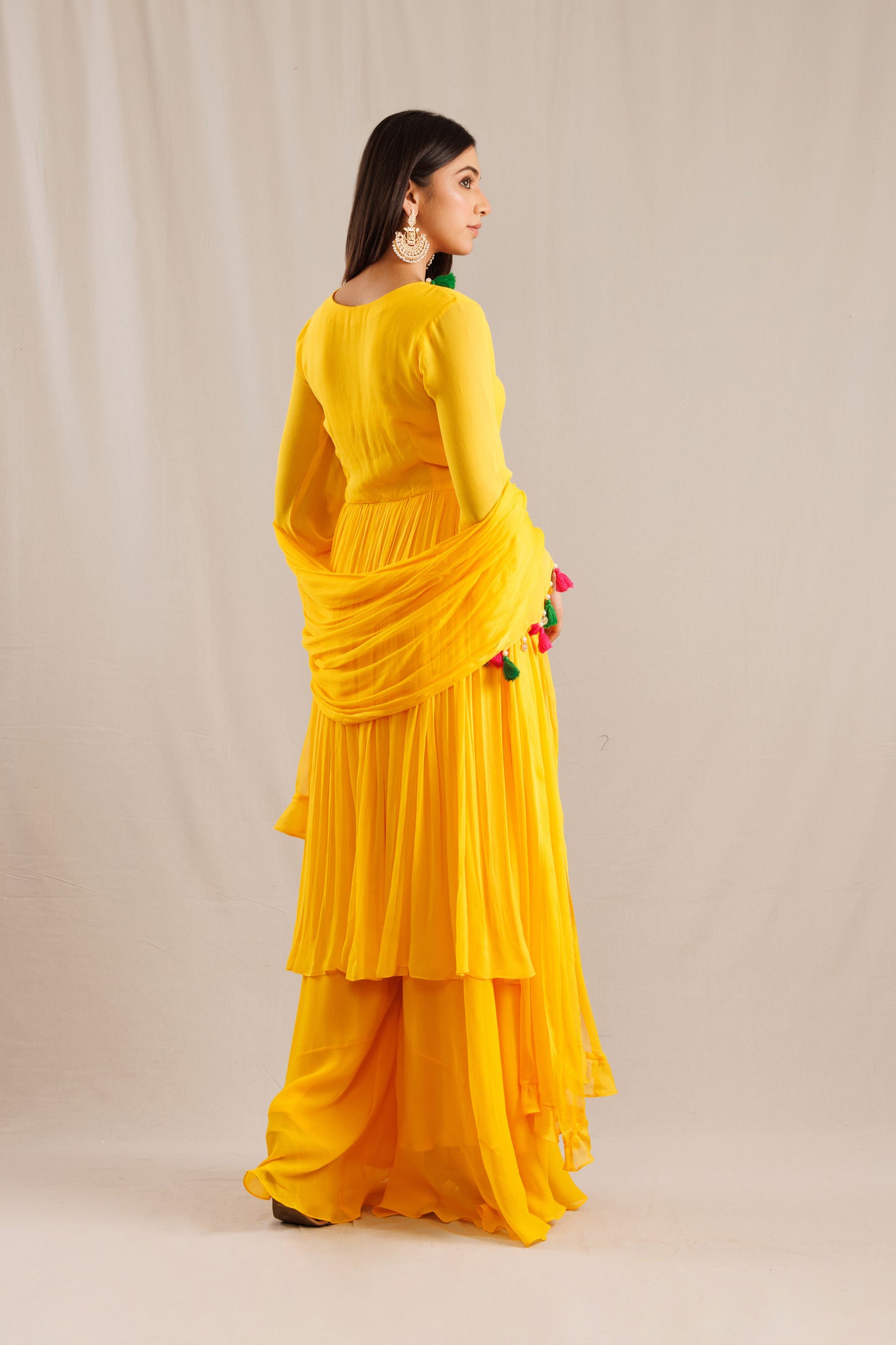 Anarkali with Palazzo