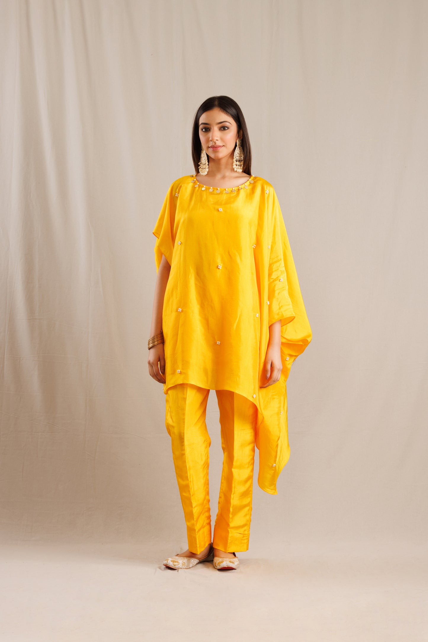 Kaftan Kurta with Pants
