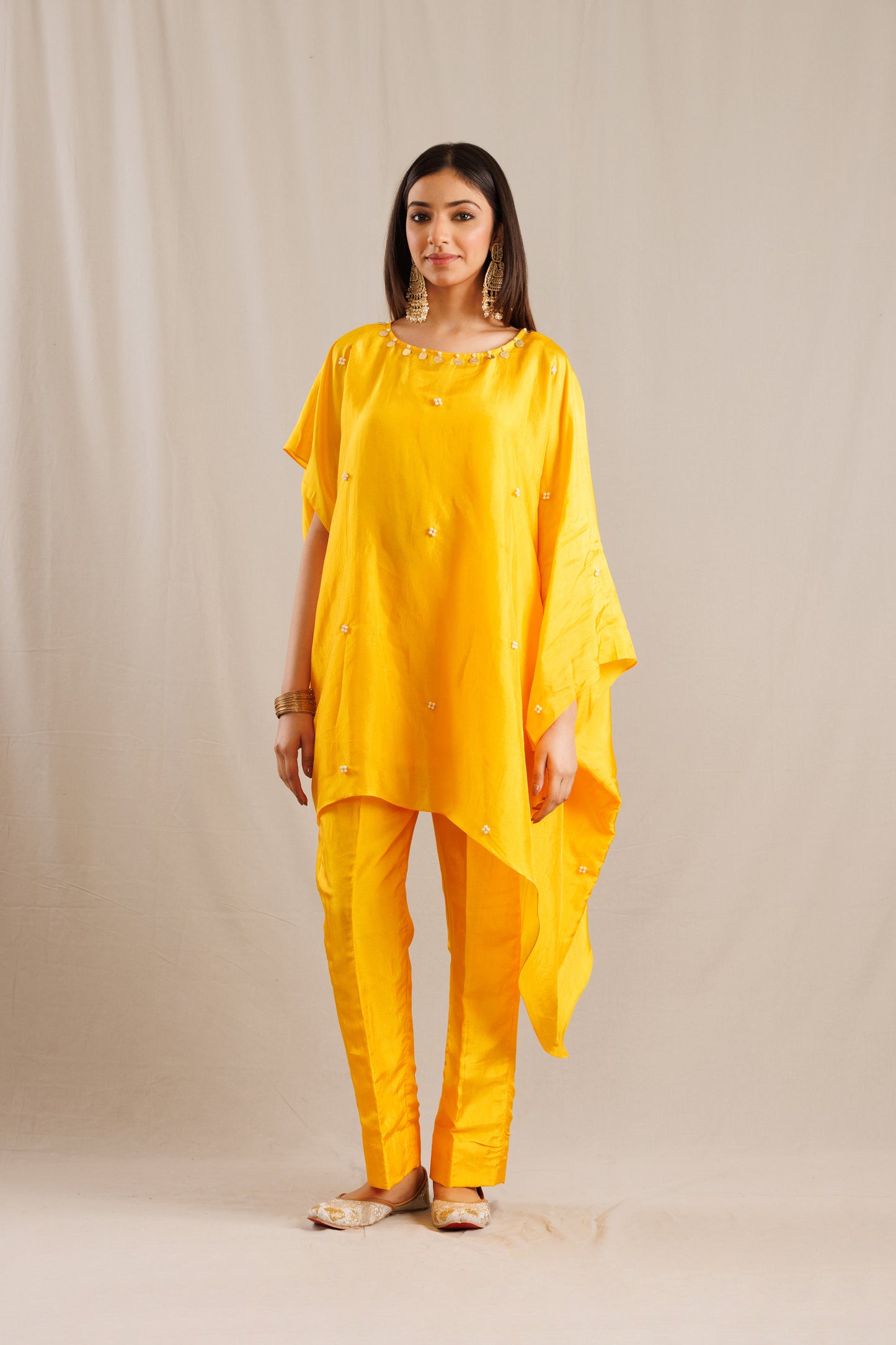 Kaftan Kurta with Pants
