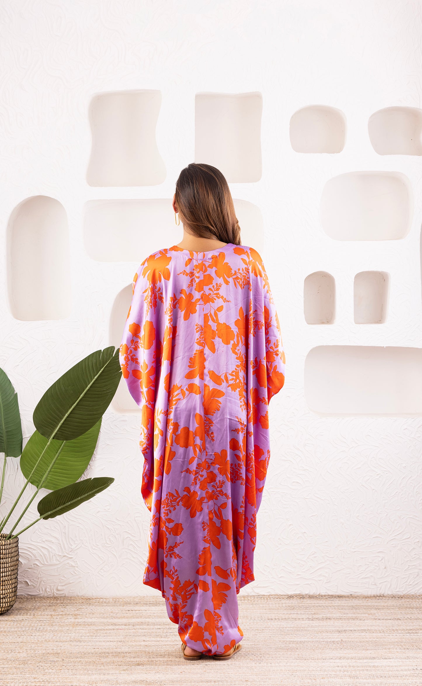 Lilac Flame Kaftan