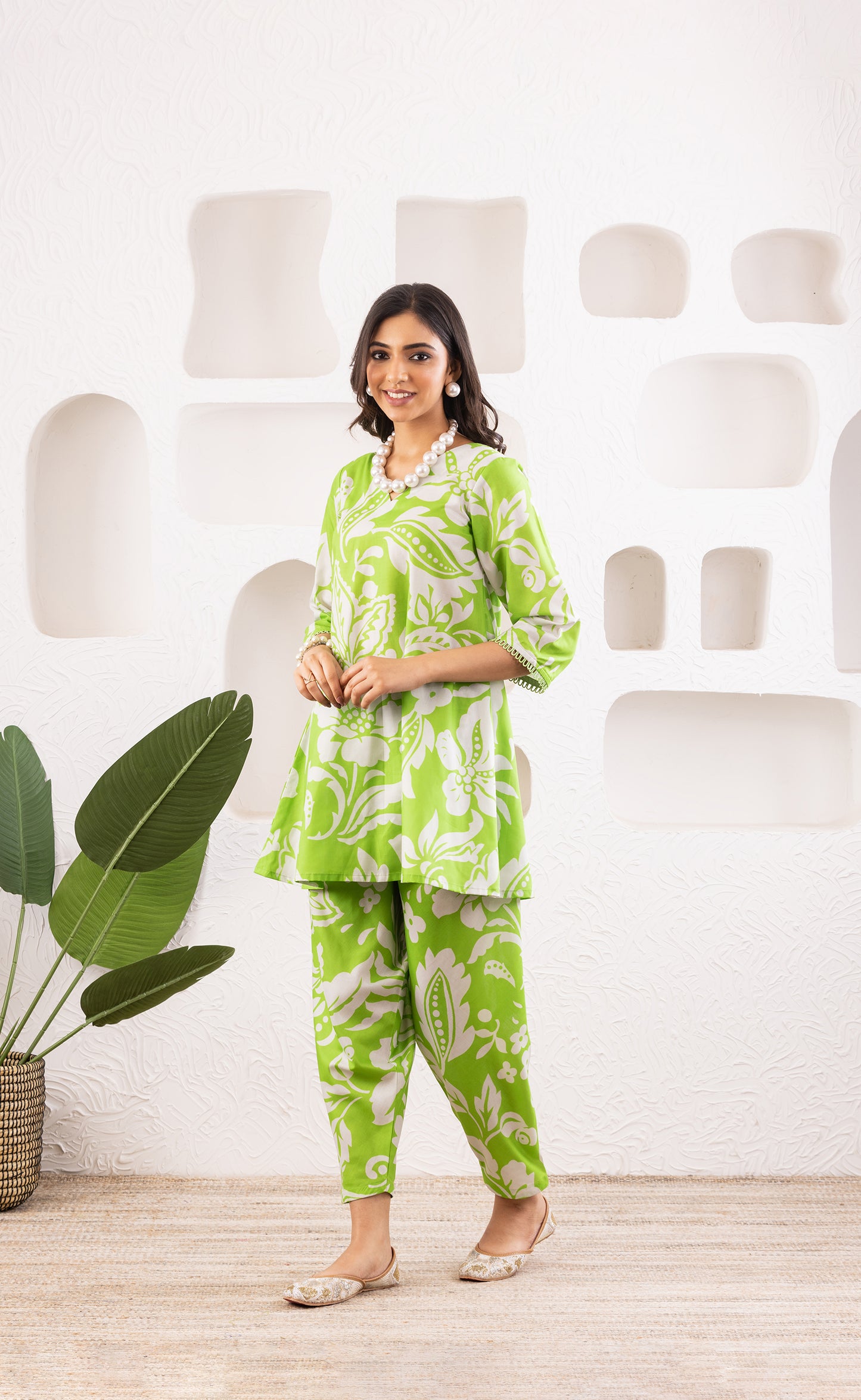Cucumber Crush Cotton Fabric