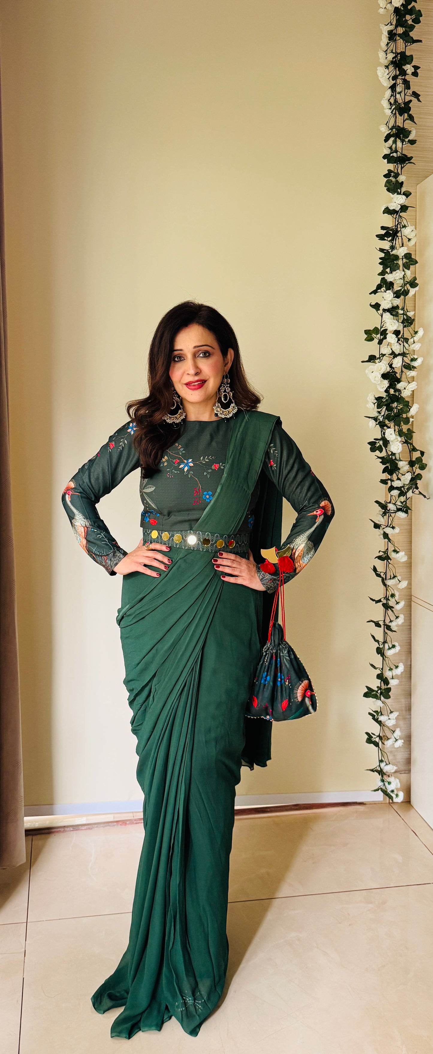 GUL SAREE SET