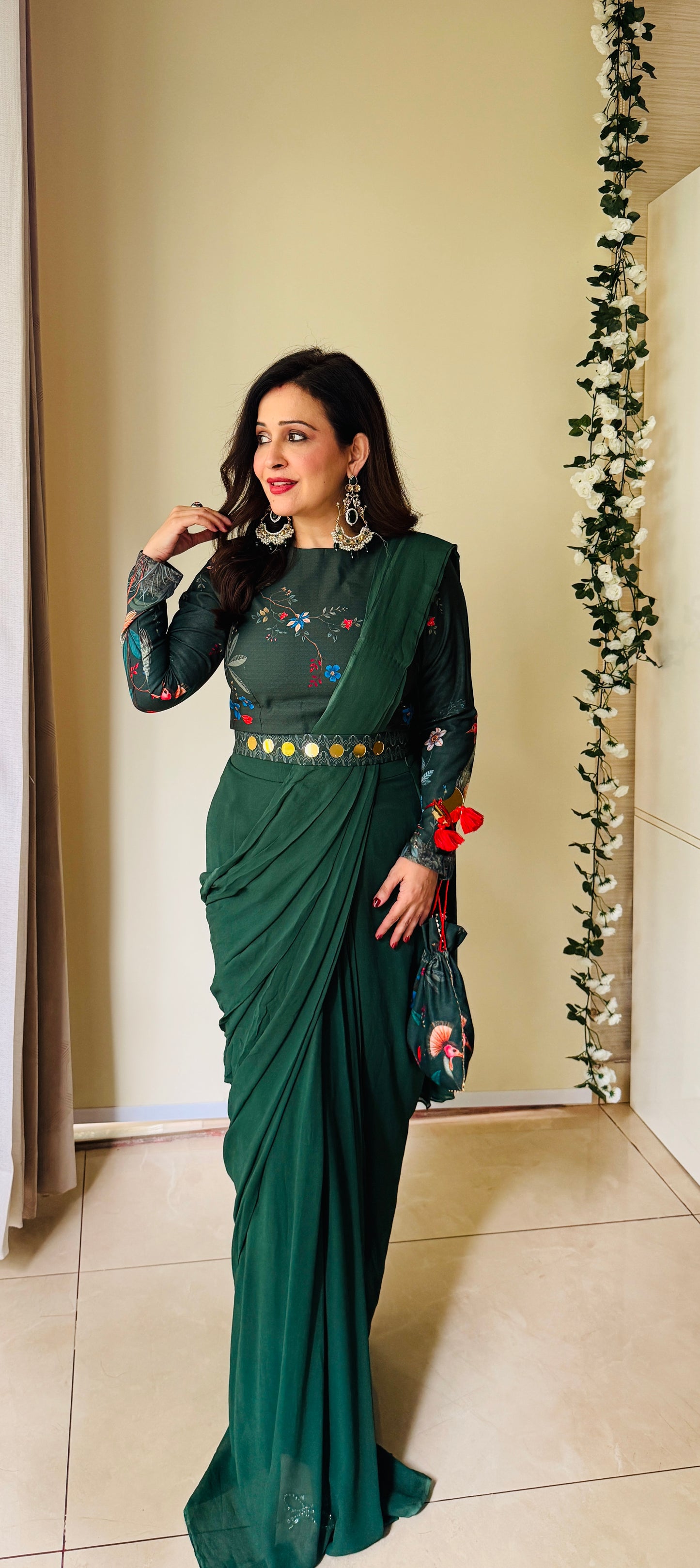 GUL SAREE SET