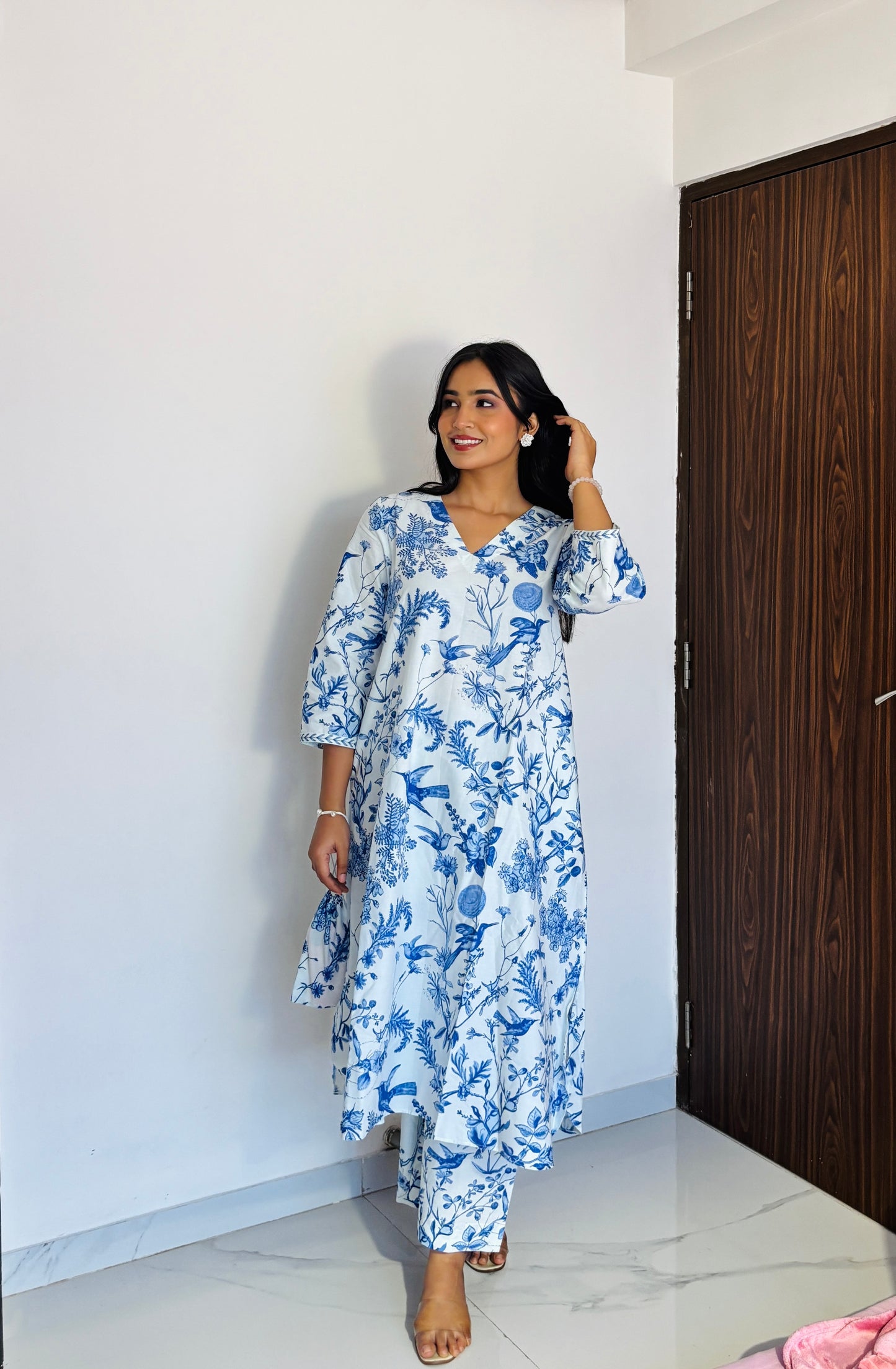 AZURE TOILE CO-ORD SET