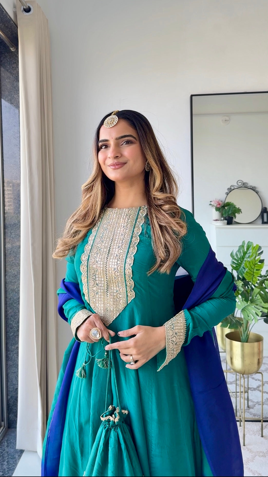 Mehreen Peplum Kurta with Palazzo