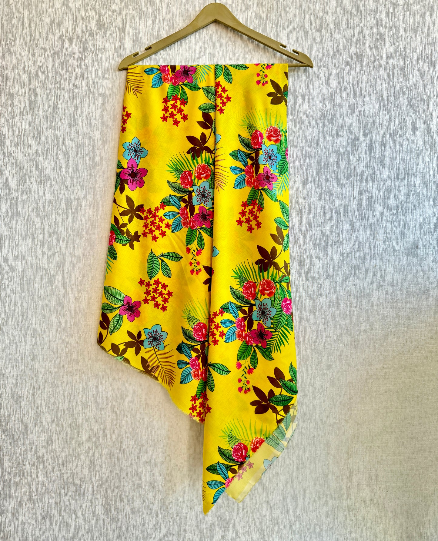 Sunshine Floral Cotton Fabric