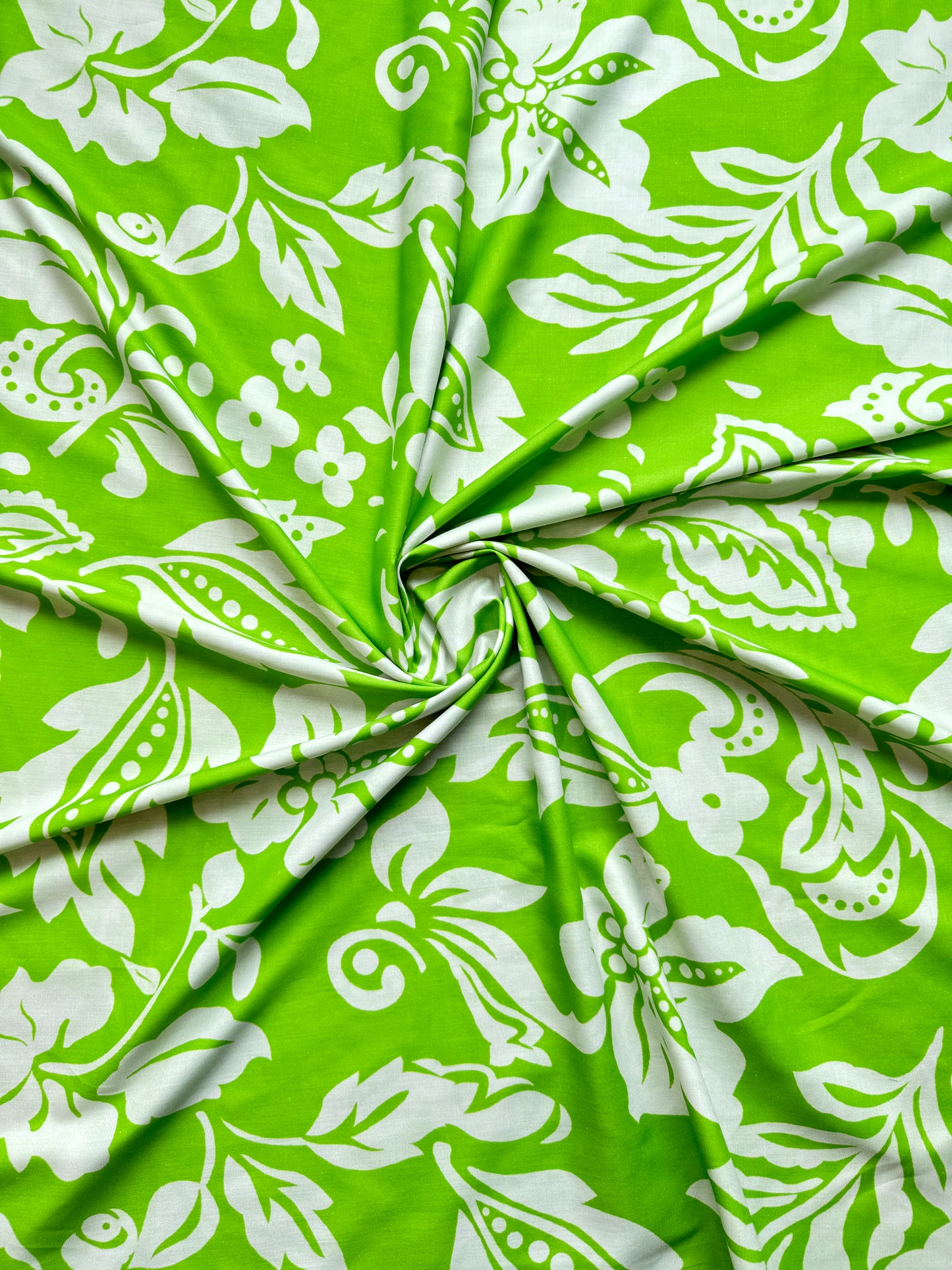 Cucumber Crush Cotton Fabric