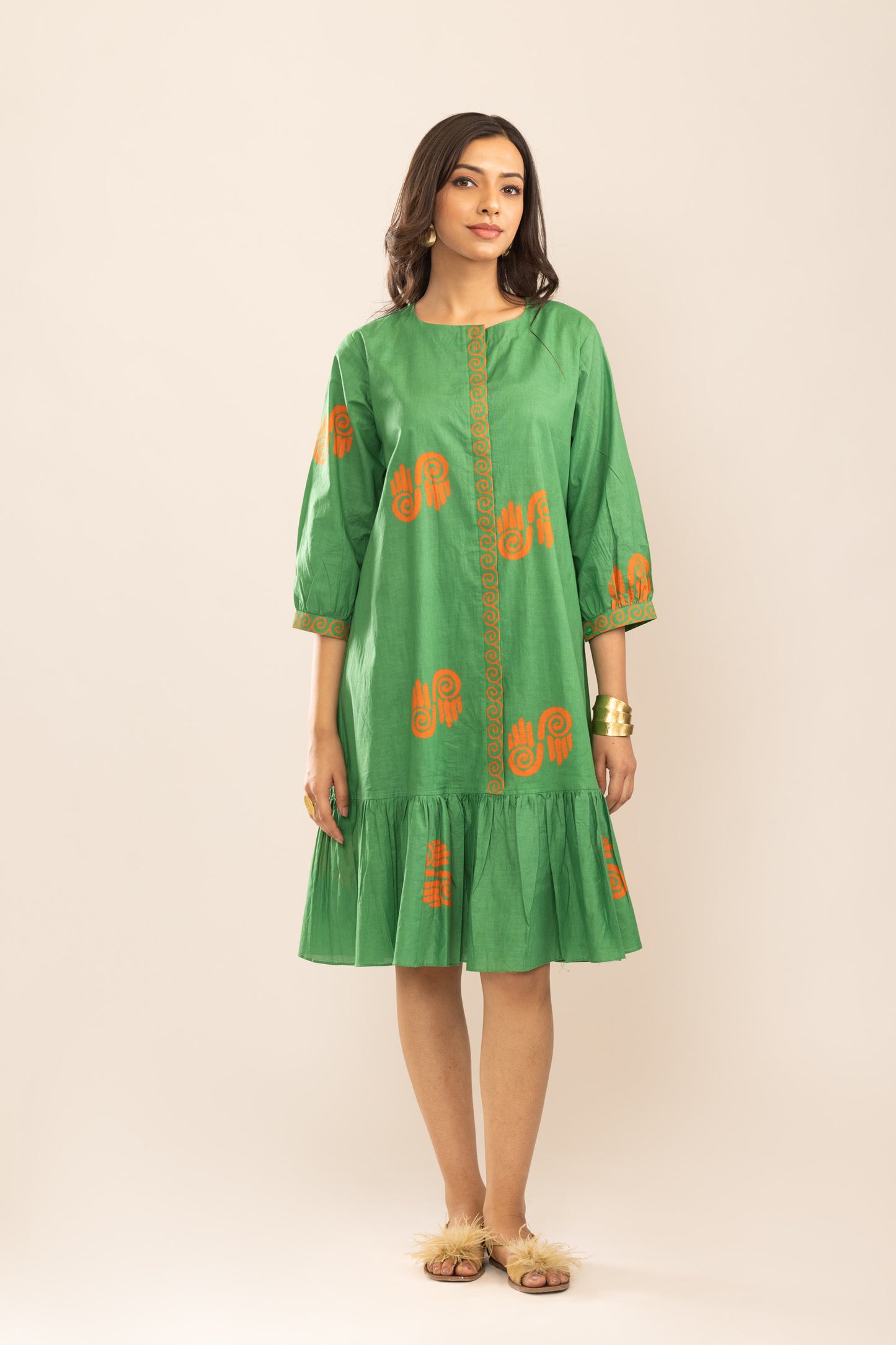 DUSKY GUAVA SHORT DRESS