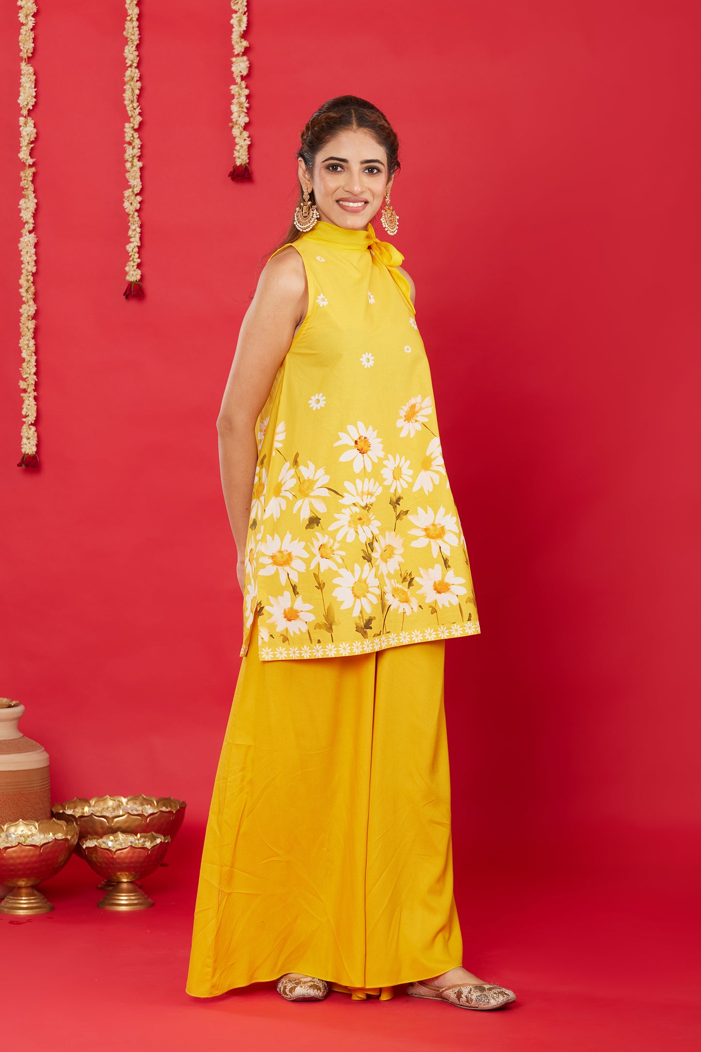 SUNNY DAISY KURTA WITH PALAZZO