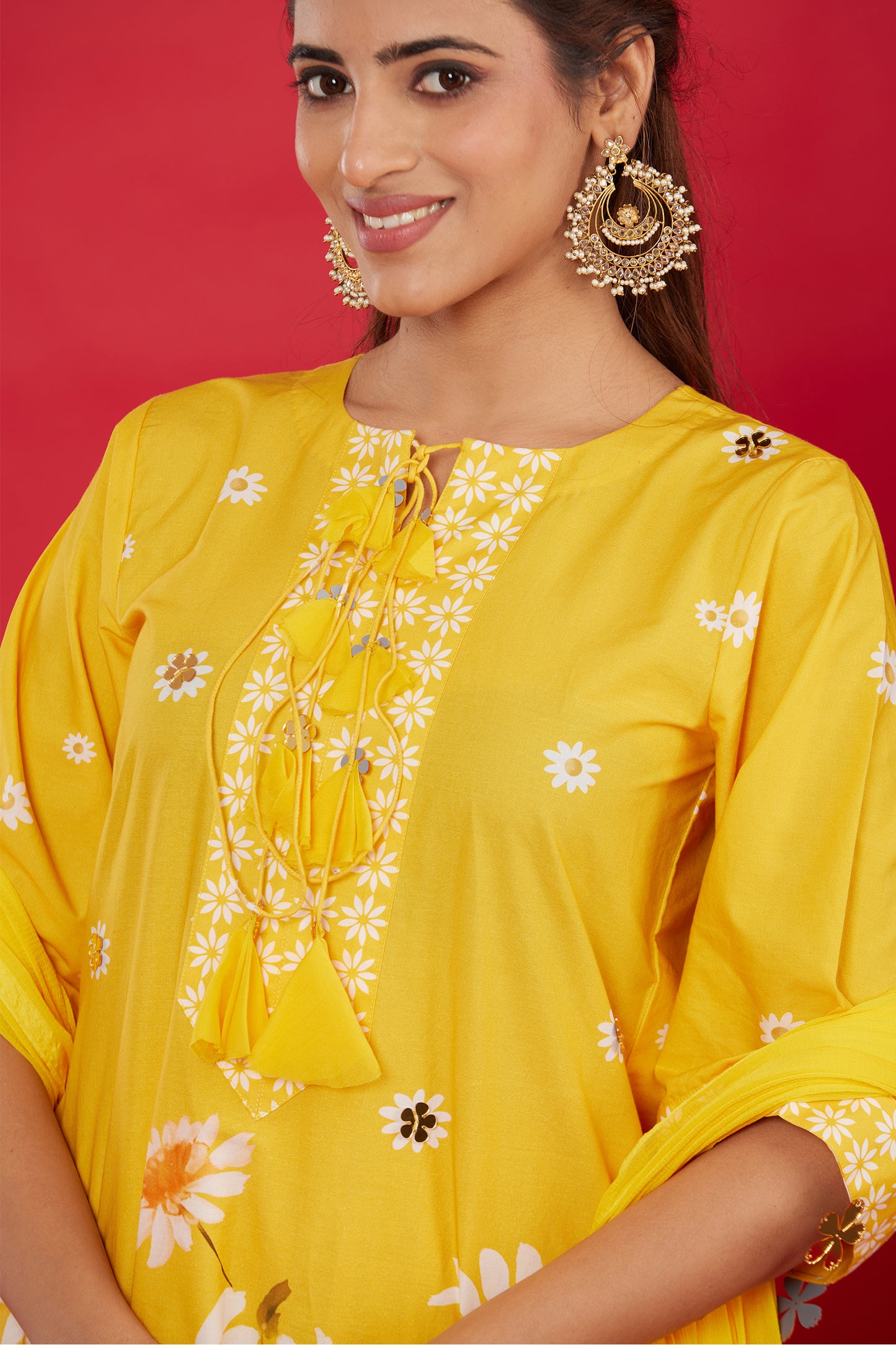 SUNNY DAISY KURTA WITH SALWAR AND DUPATTA