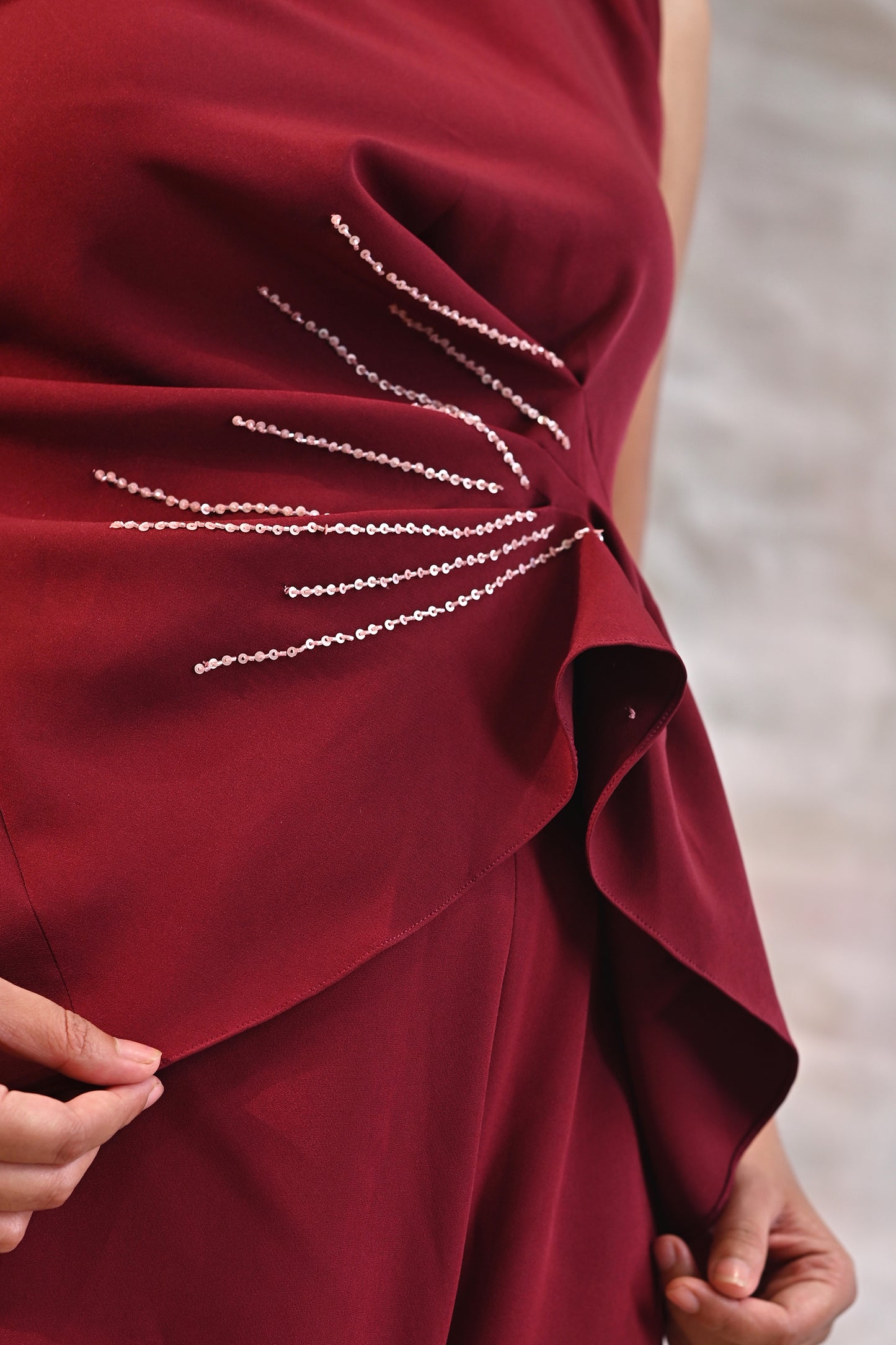 Drape Top with Pants