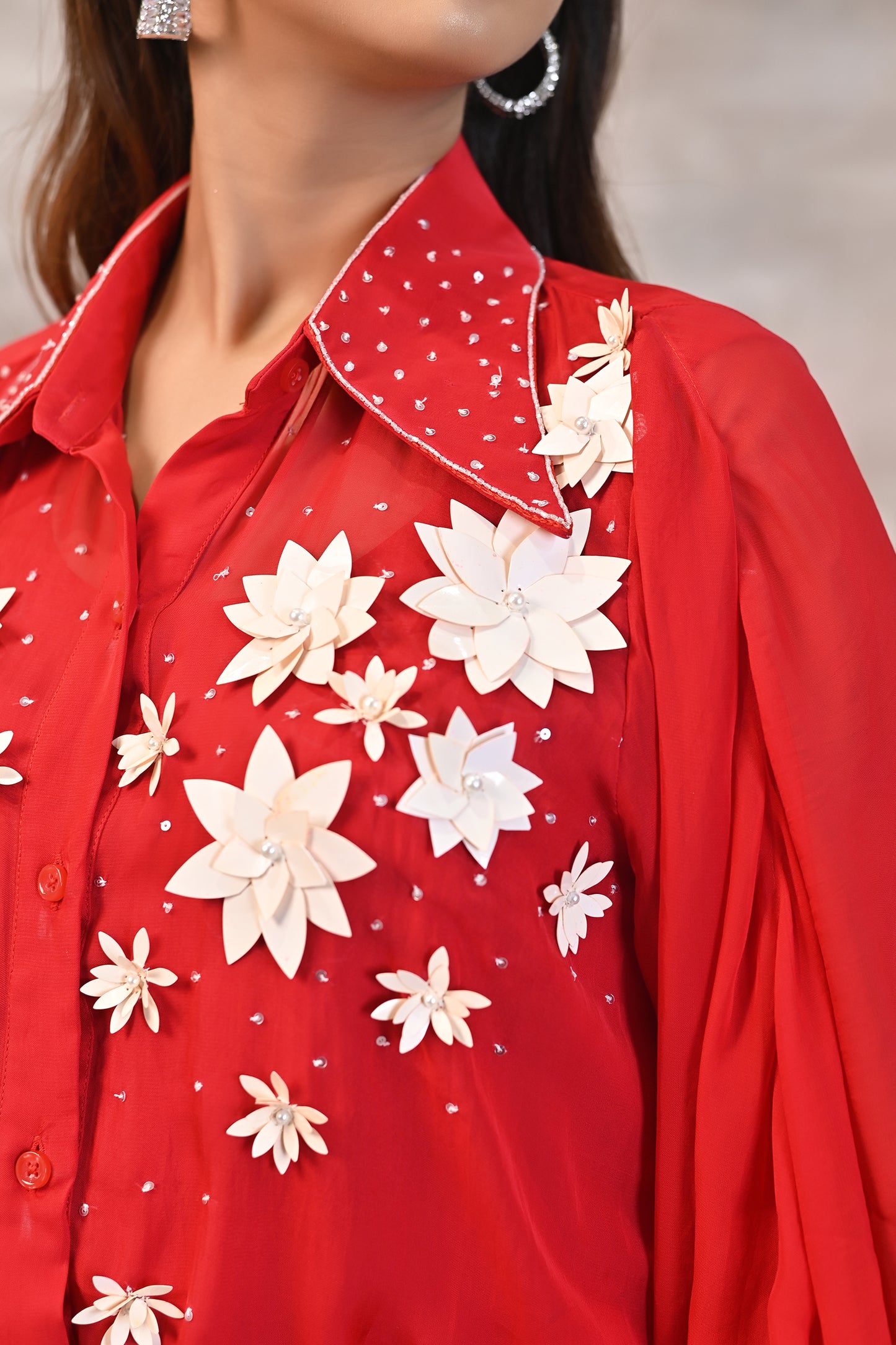 Draped Lungi with Shirt