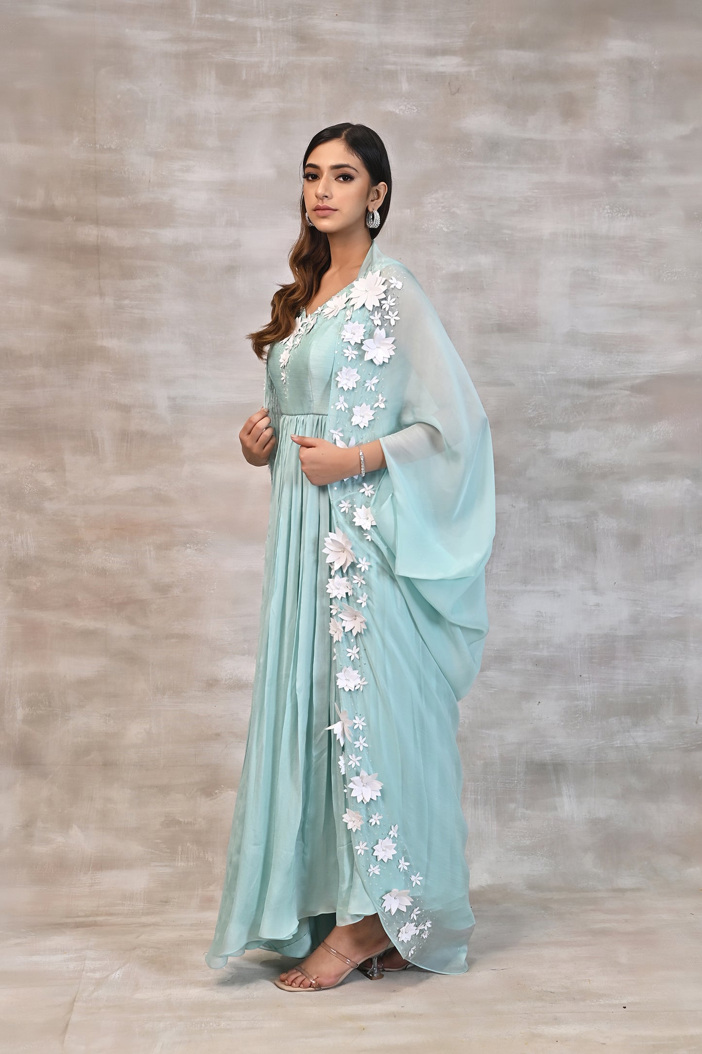 Anarkali with Jacket
