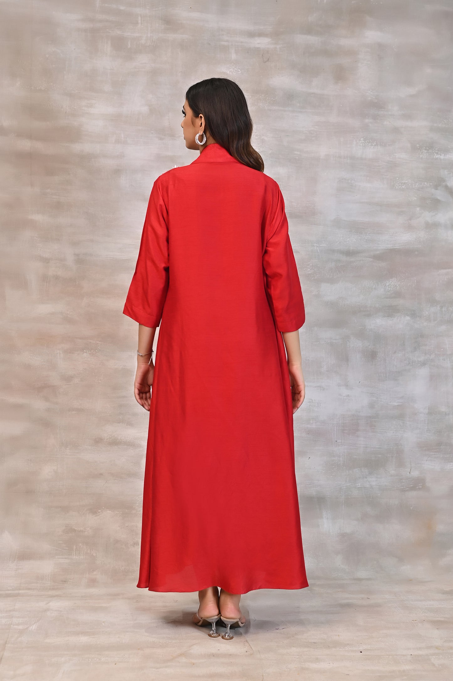 Red Jacket with Tunic