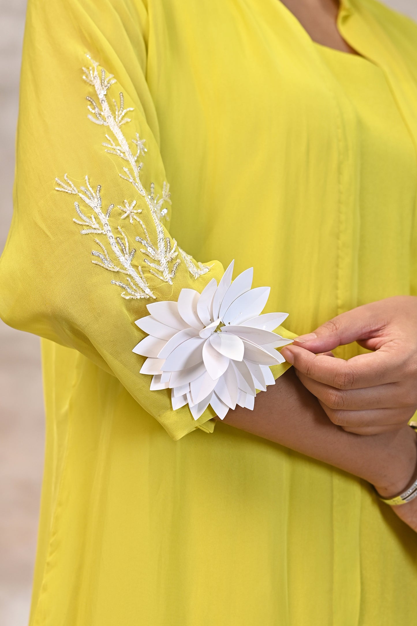 Jacket with Kurta and Palazzo