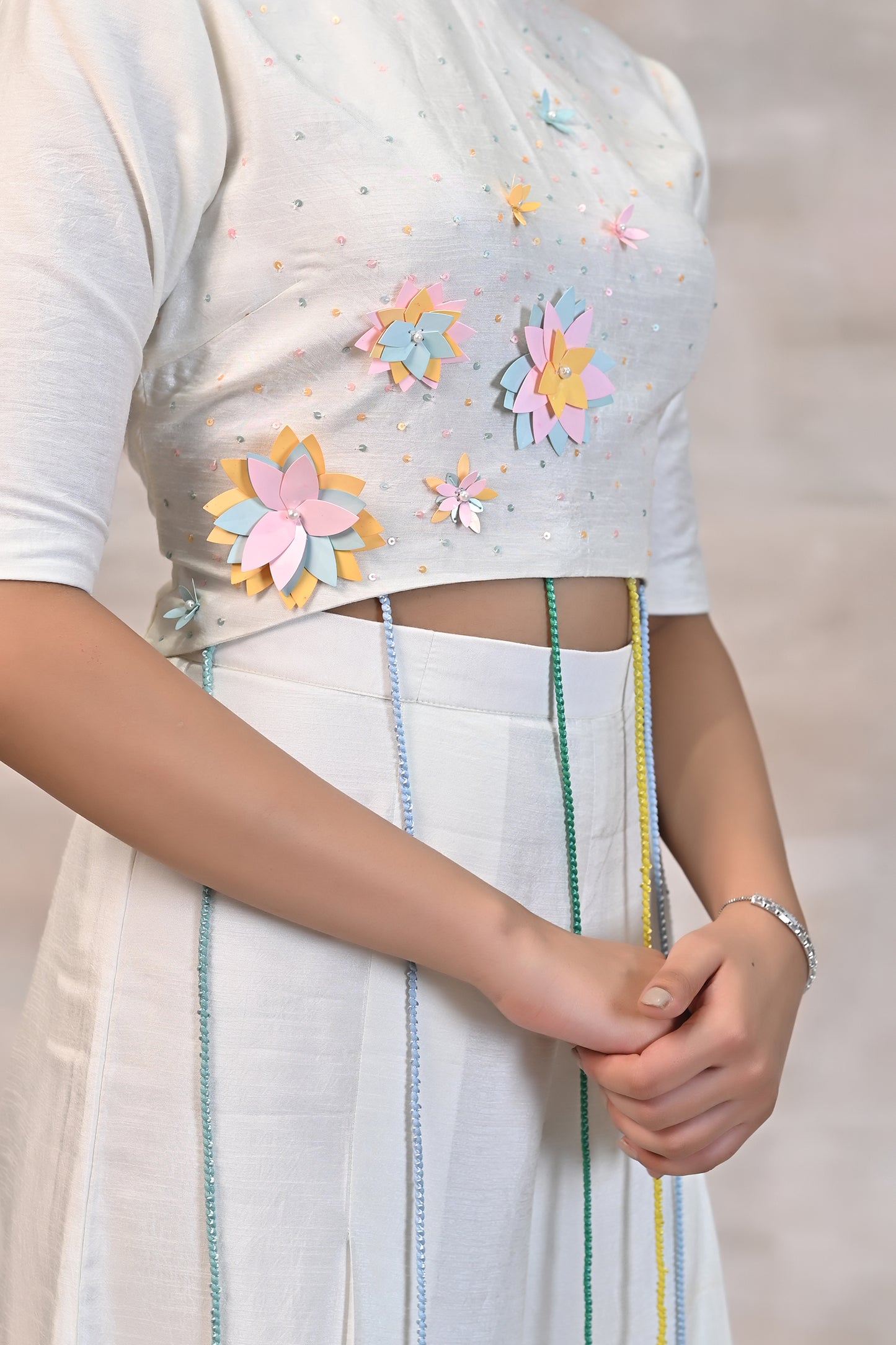 C Cut top with Palazzo