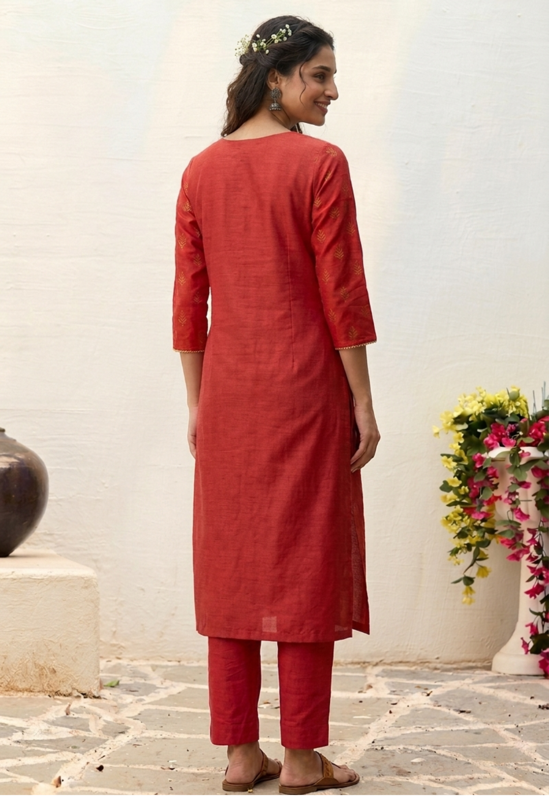 Rose Kurta Set
