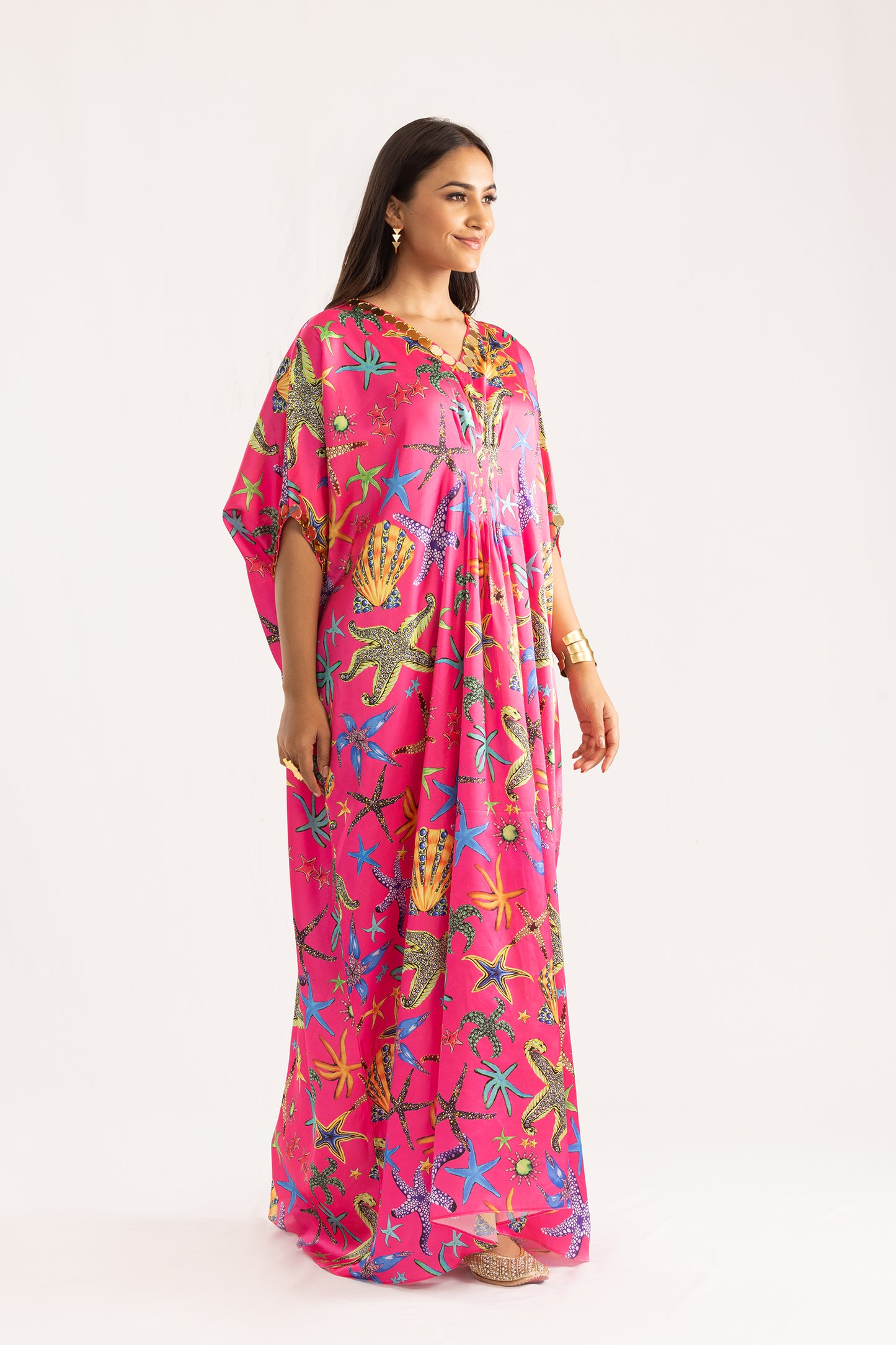 Gulabi Kaftan Dress