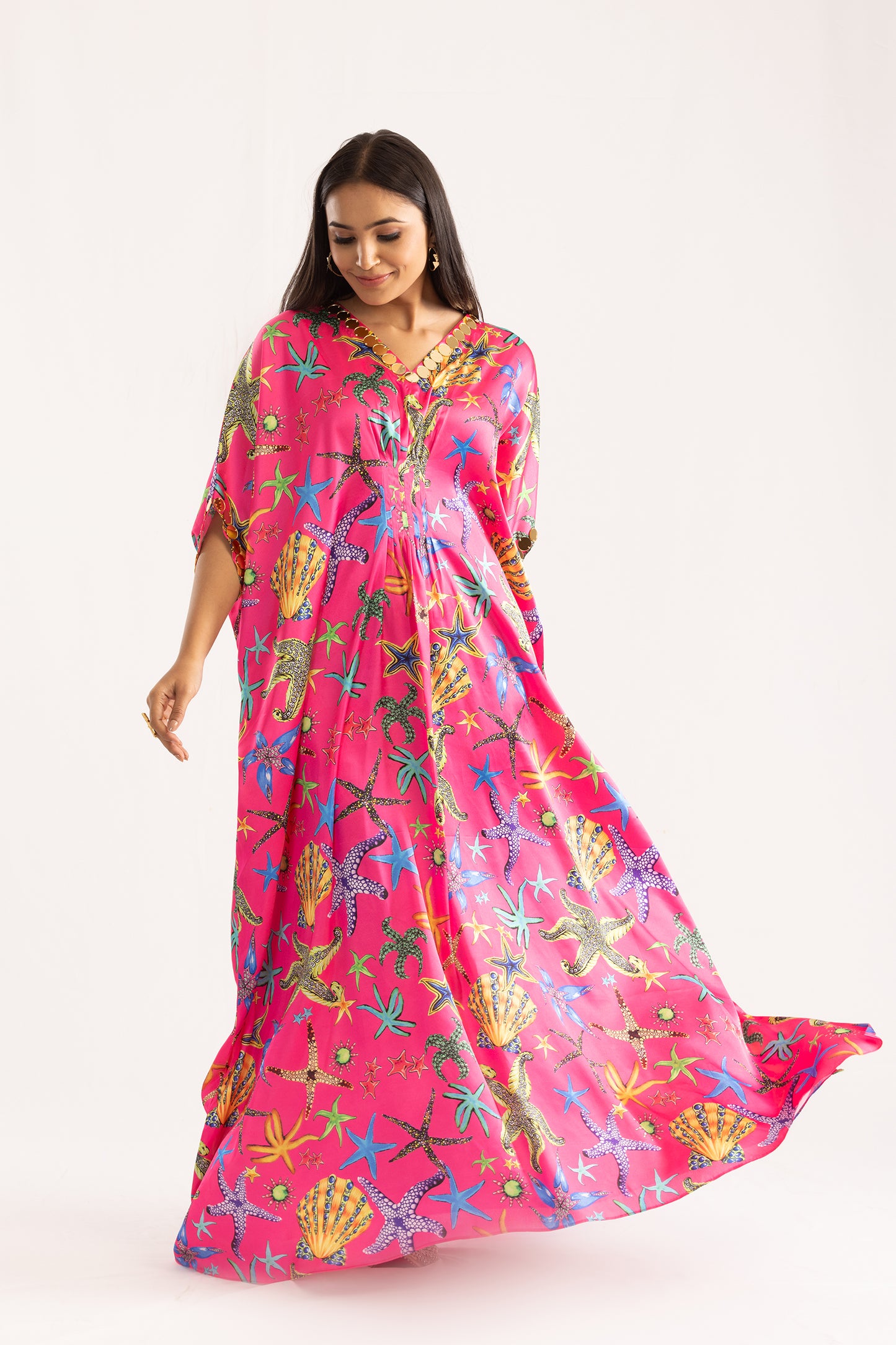 Gulabi Kaftan Dress