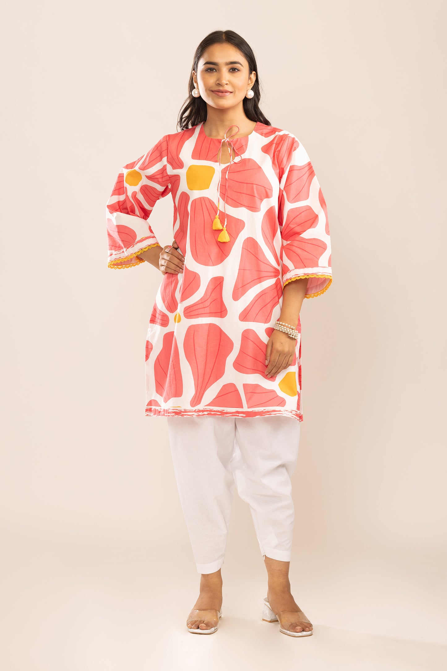 POPPINS KURTA WITH TULIP SALWAR