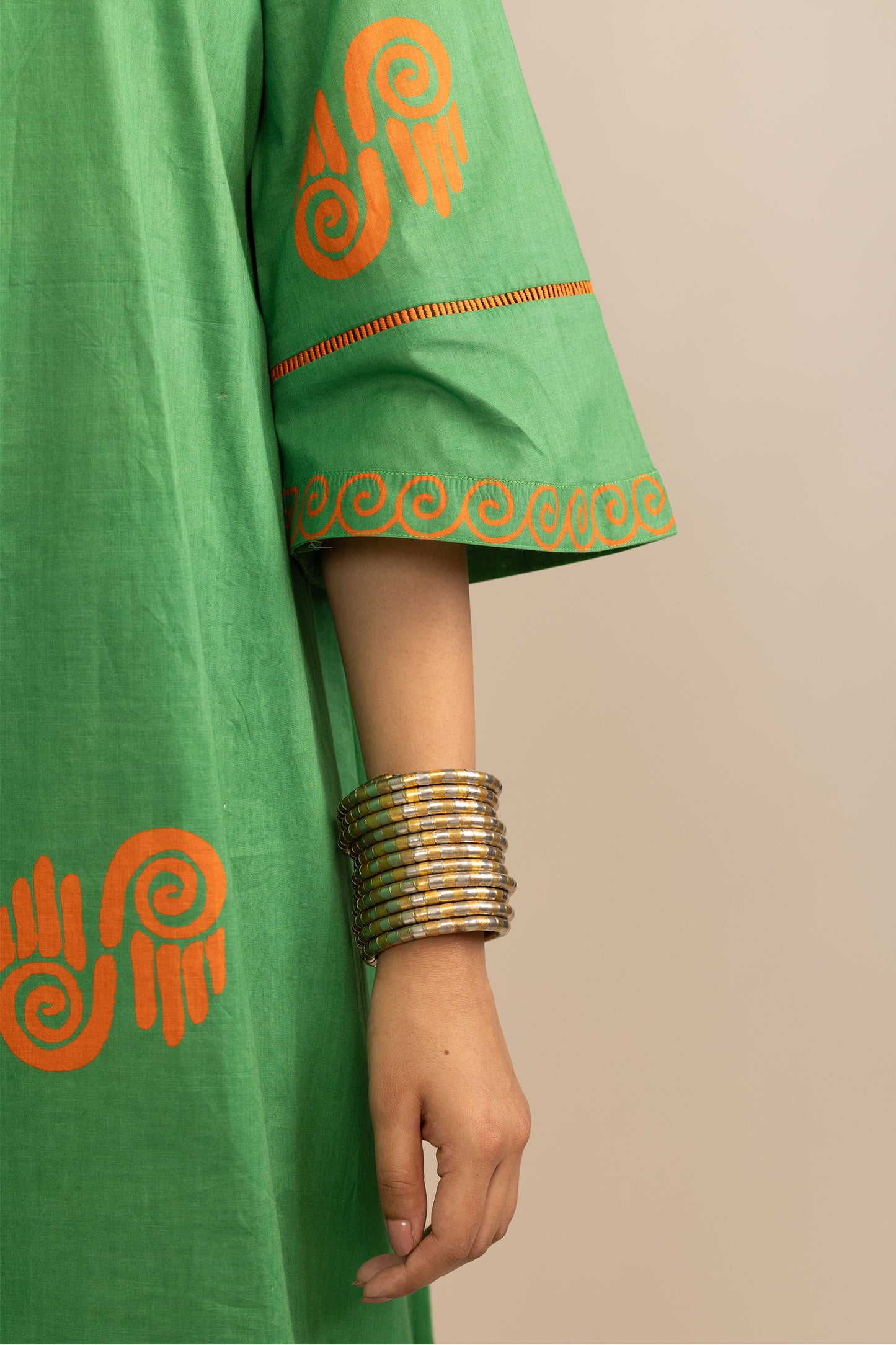 DUSKY GUAVA KURTA WITH PLAZZO AND DUPATTA