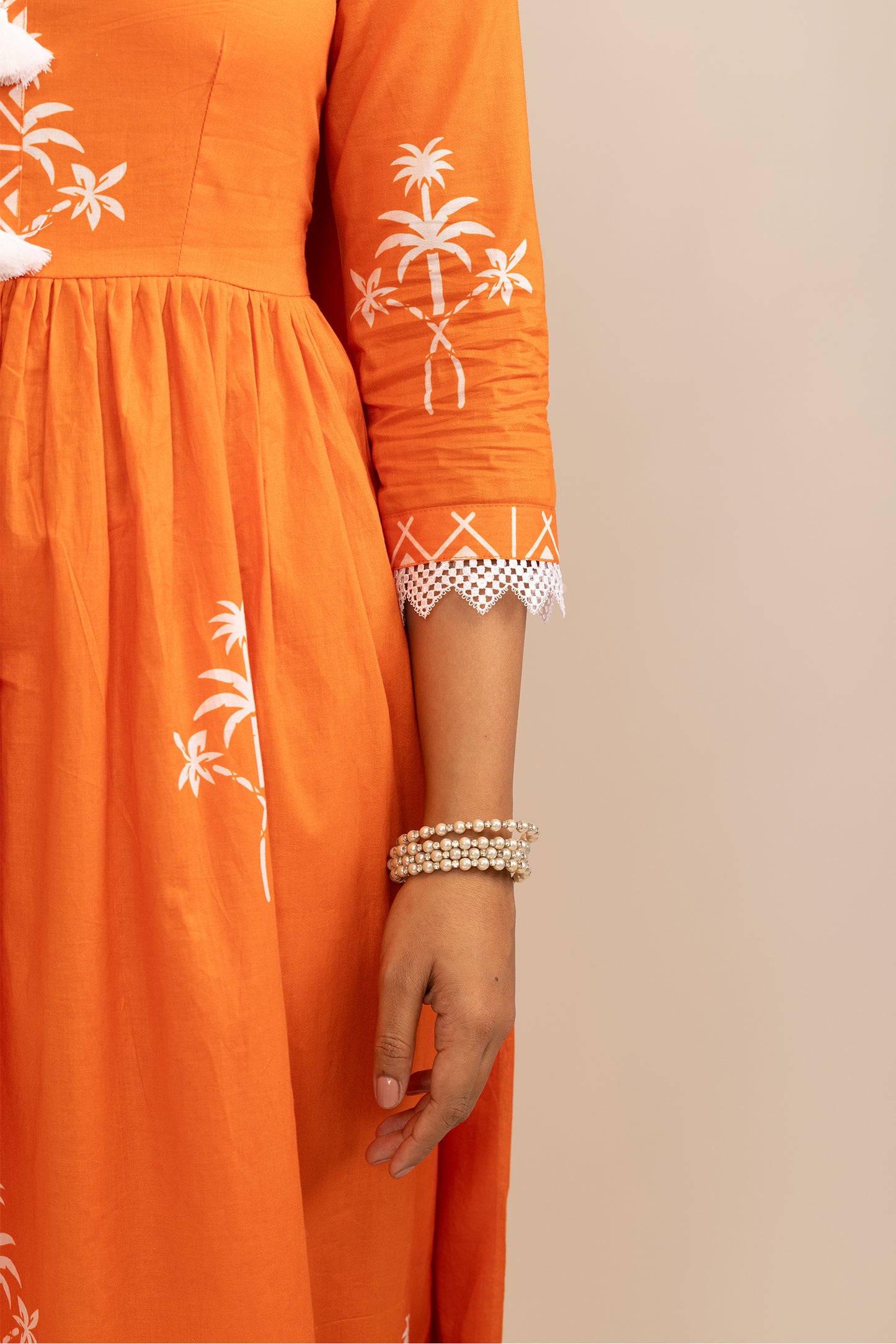 GOLDEN HOUR ANARKALI SET