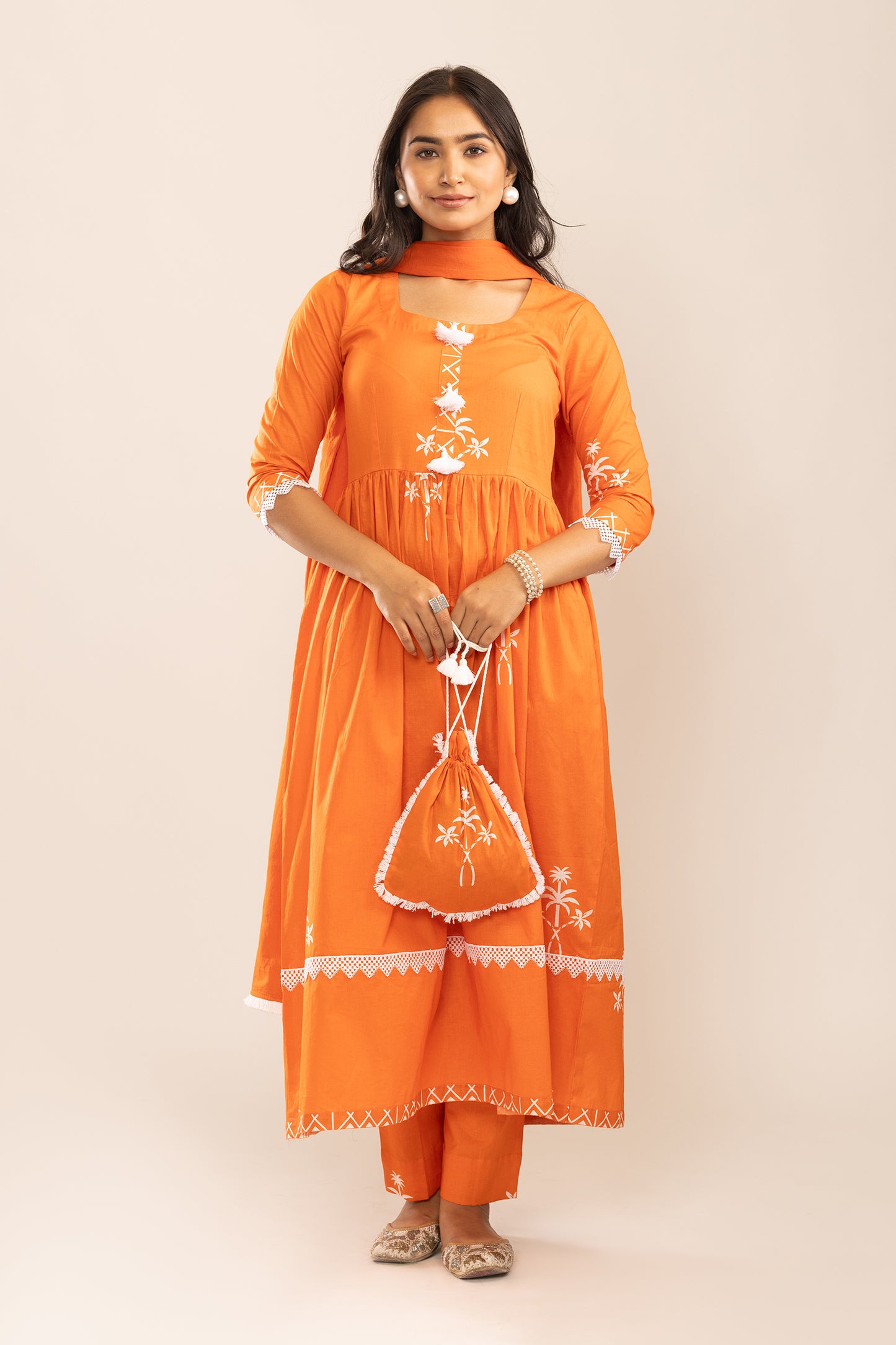 GOLDEN HOUR ANARKALI SET