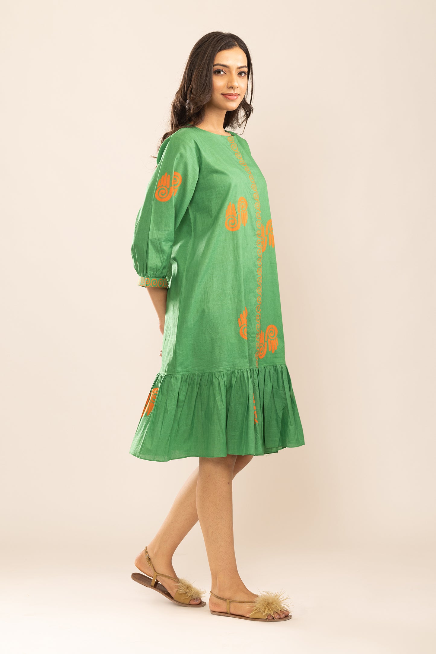 DUSKY GUAVA SHORT DRESS