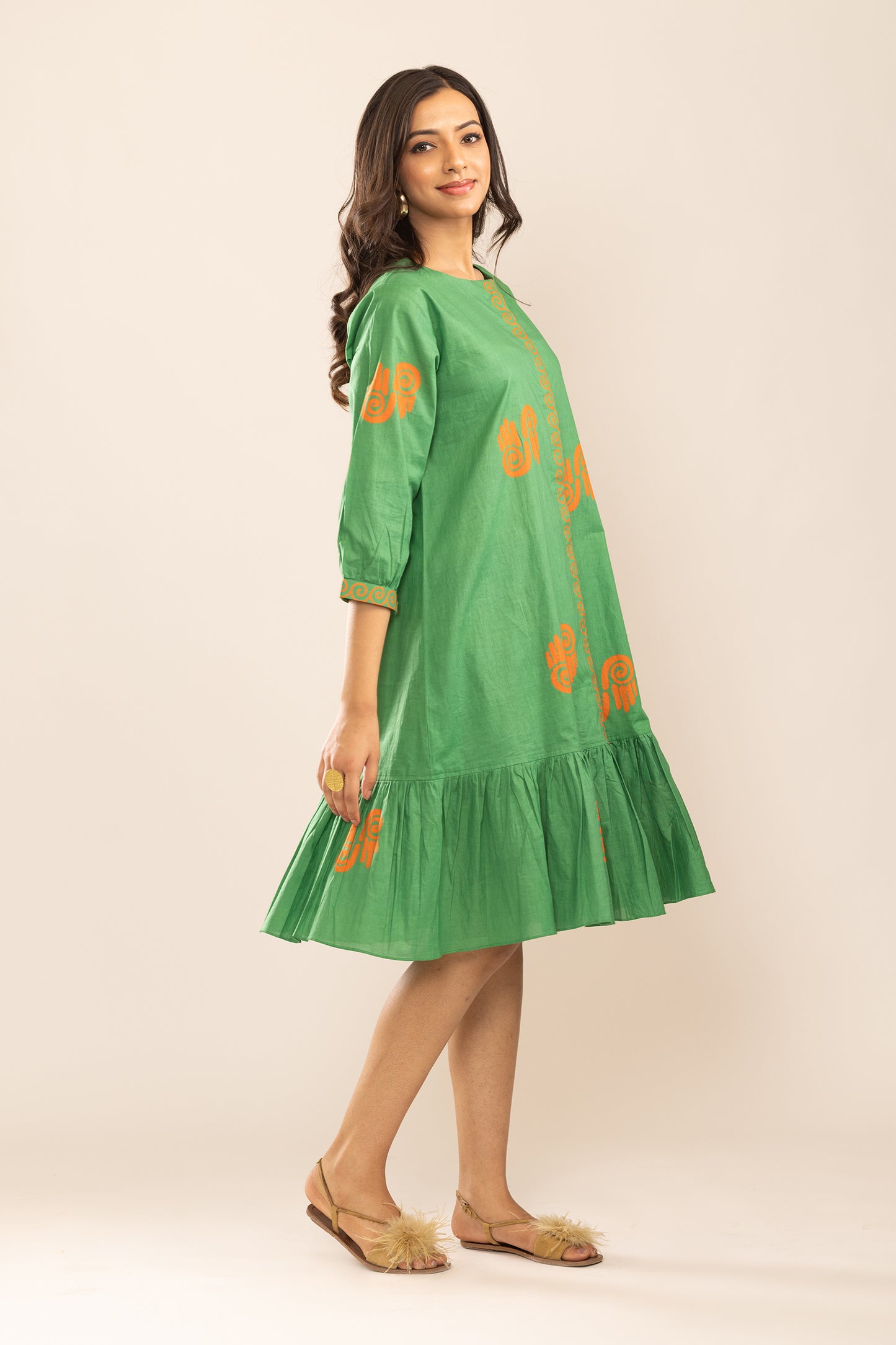 DUSKY GUAVA SHORT DRESS