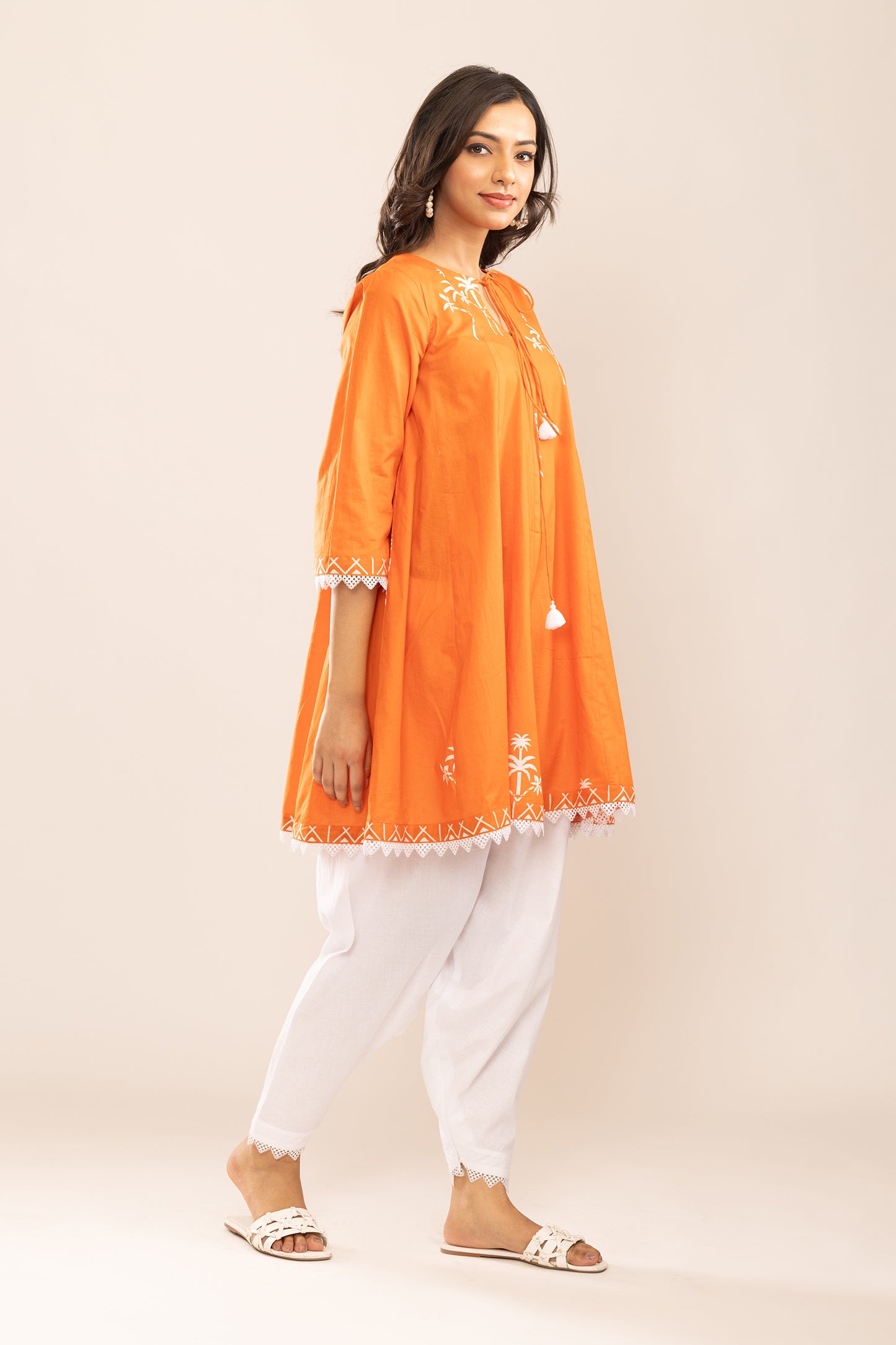 GOLDEN HOUR KURTA WITH TULIP PANTS