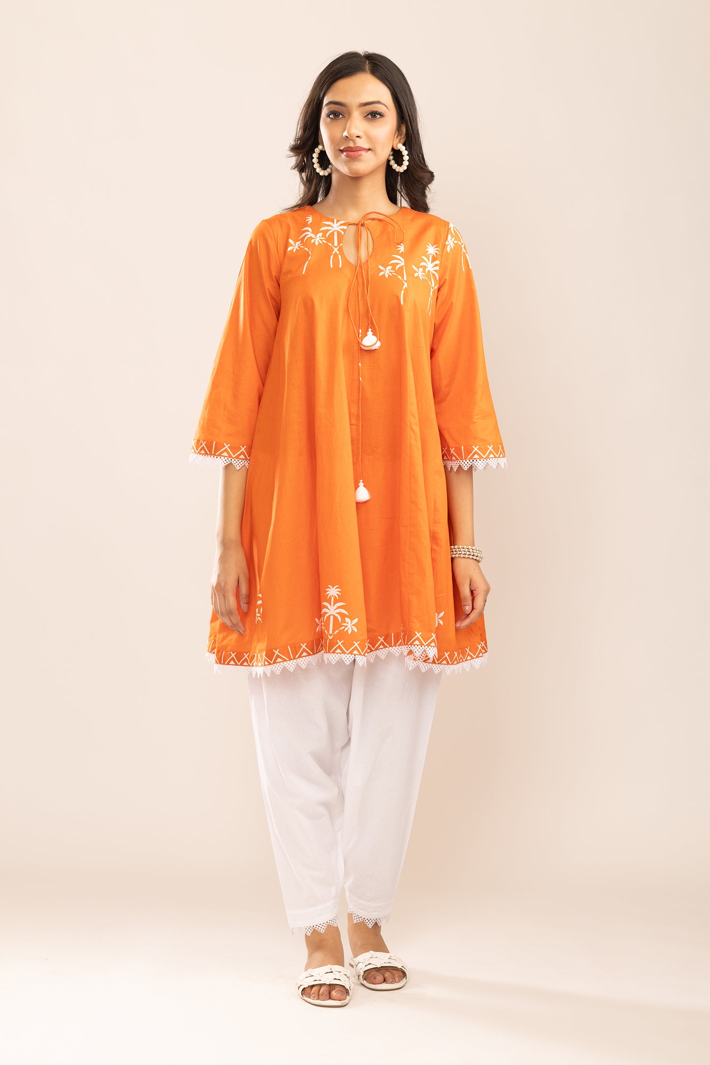 GOLDEN HOUR KURTA WITH TULIP PANTS