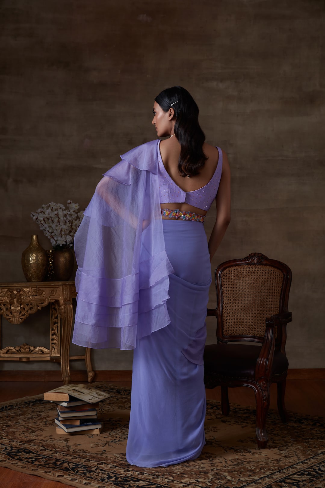 Draped Saree - Dira by Diksha