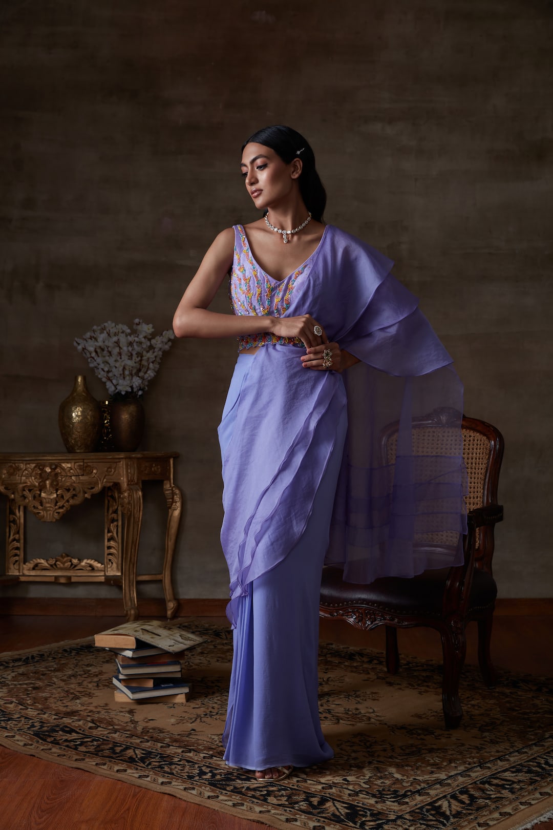 Draped Saree - Dira by Diksha