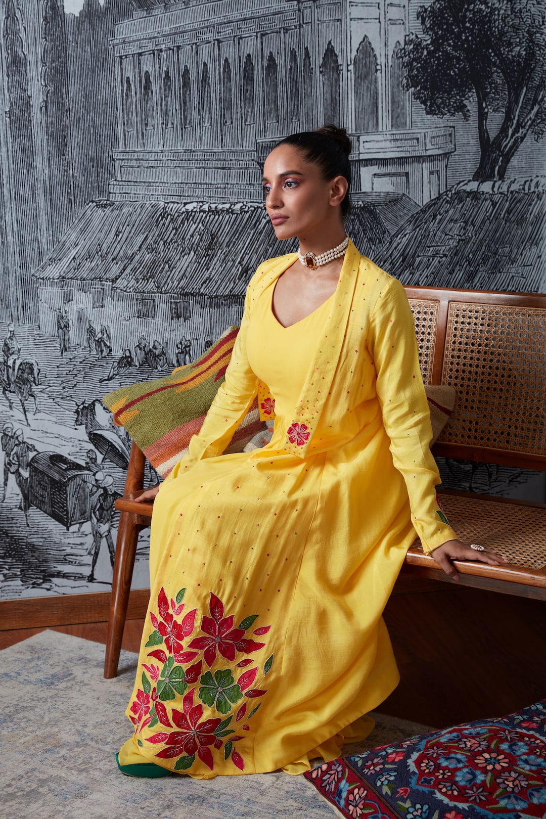 Tunic With Jacket - Dira by Diksha