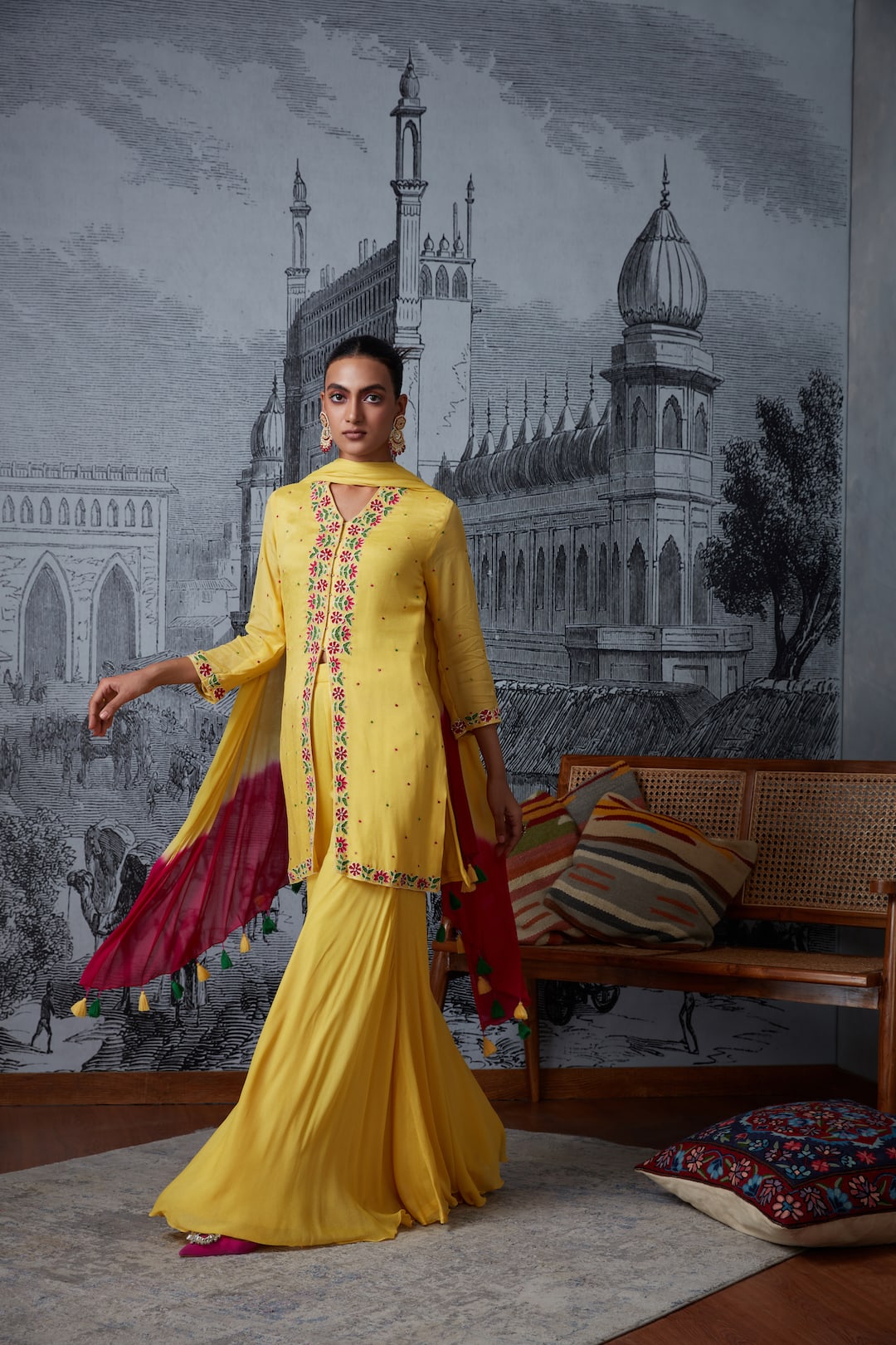 Kurta Palazzo - Dira by Diksha