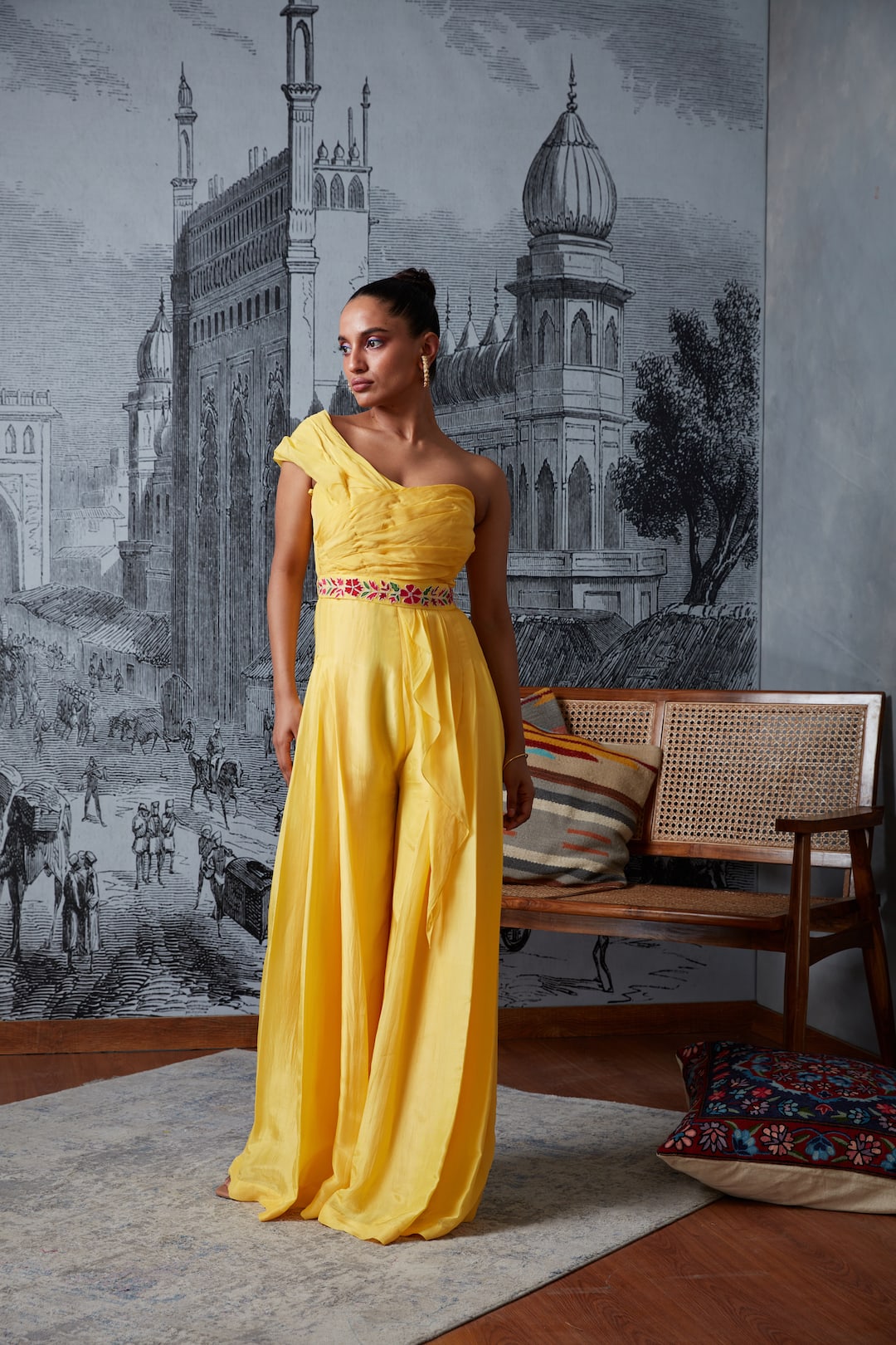 One Shoulder Jumpsuit - Dira by Diksha