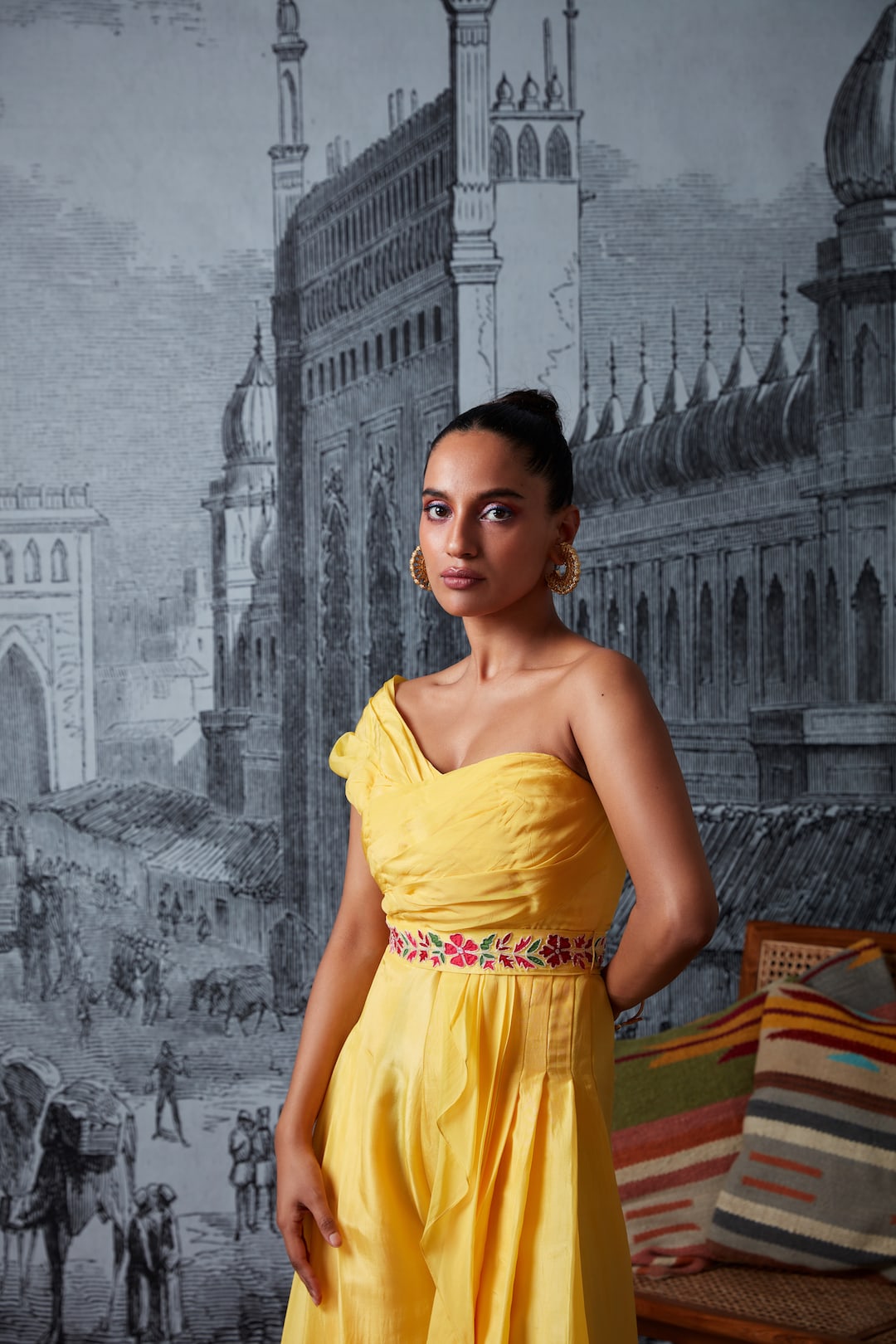 One Shoulder Jumpsuit - Dira by Diksha