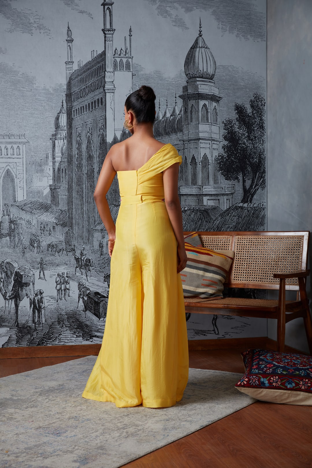 One Shoulder Jumpsuit - Dira by Diksha