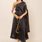SUN DUST DRAPE DRESS