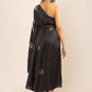 SUN DUST DRAPE DRESS