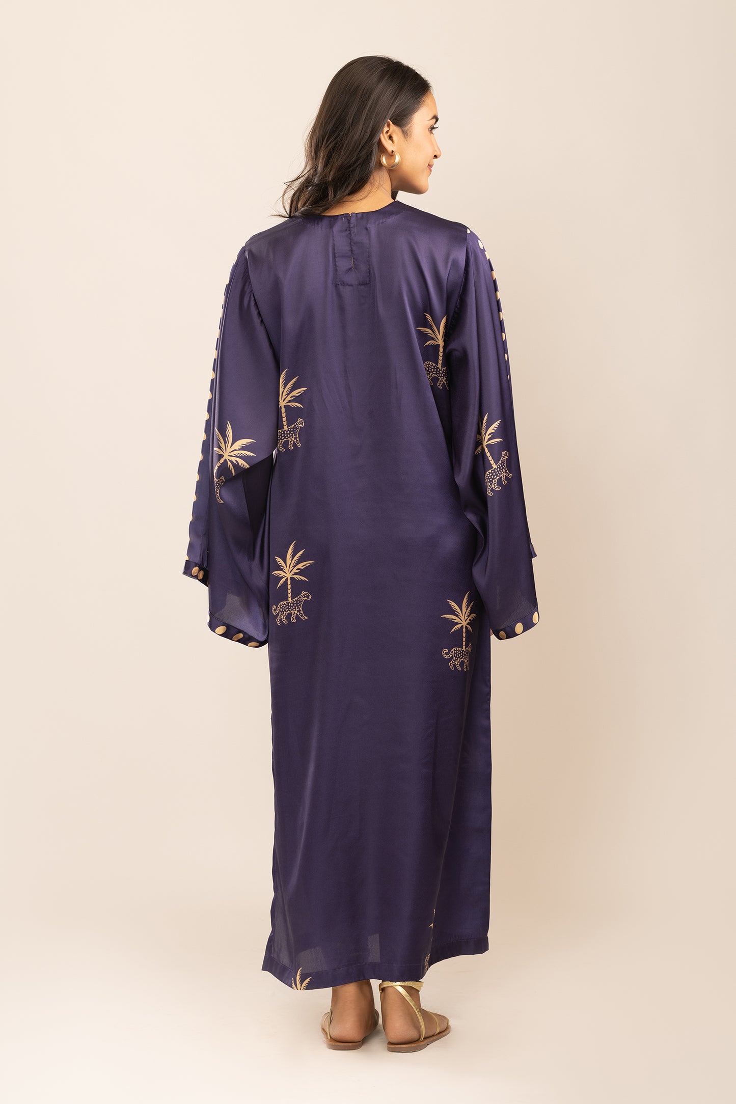SAFARI SUNSET LONG DRESS