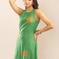DUSKY GUAVA FLOWY DRESS